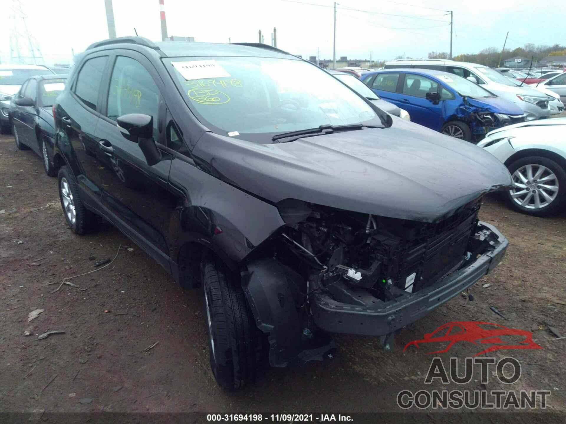 FORD ECOSPORT 2020 - MAJ6S3GL8LC394586