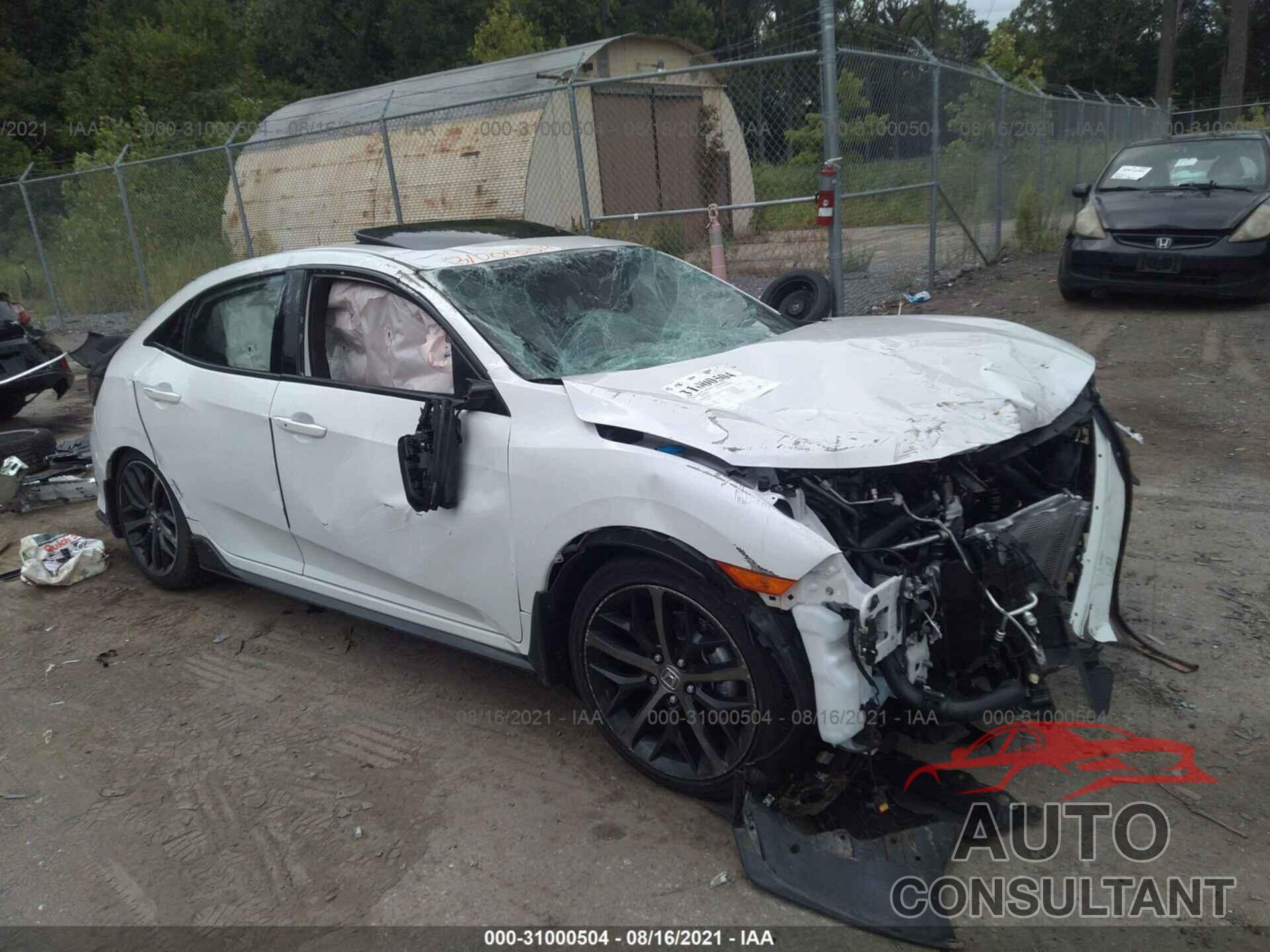 HONDA CIVIC HATCHBACK 2021 - SHHFK7H91MU417746