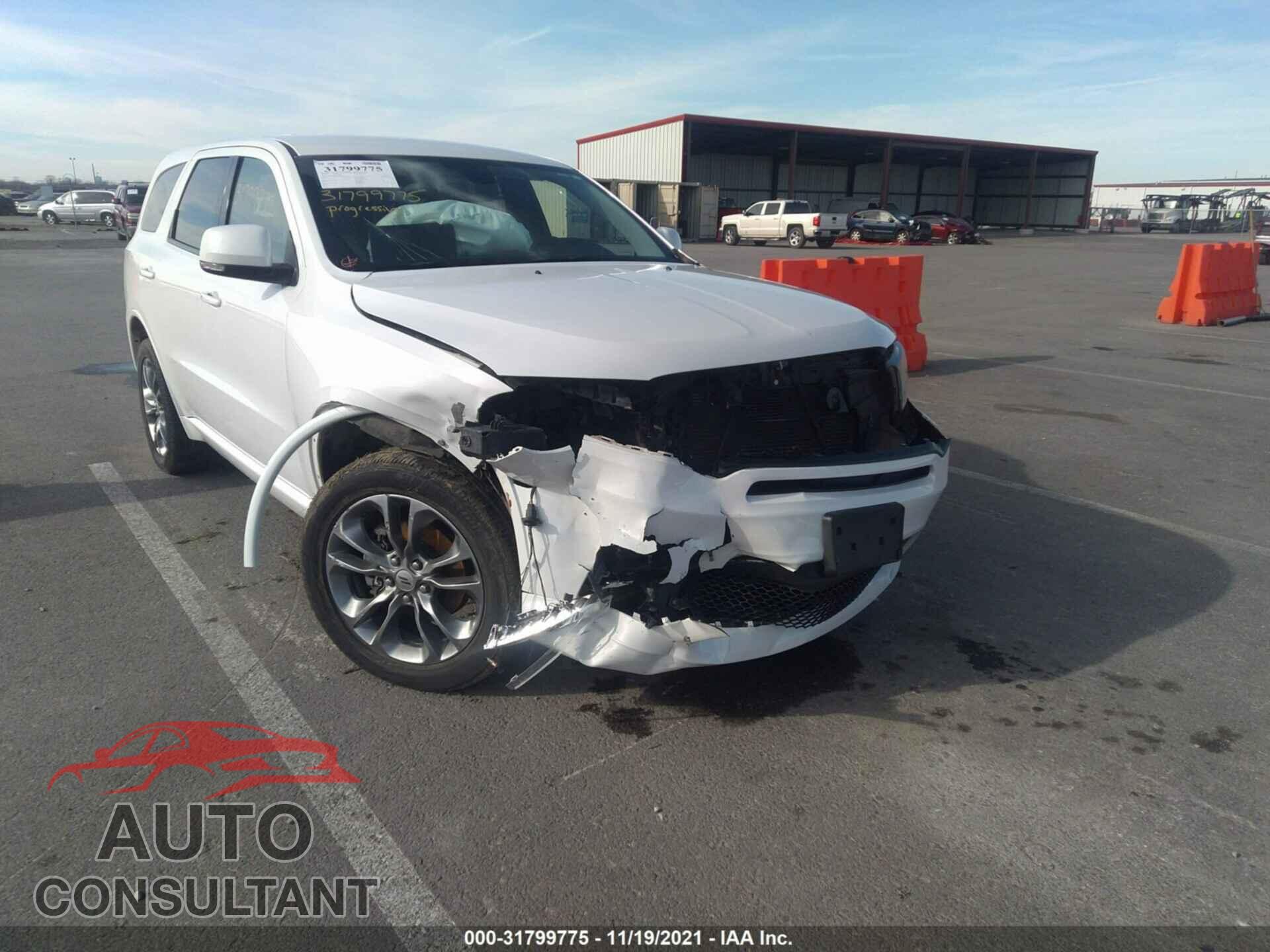 DODGE DURANGO 2019 - 1C4RDJDG0KC824106