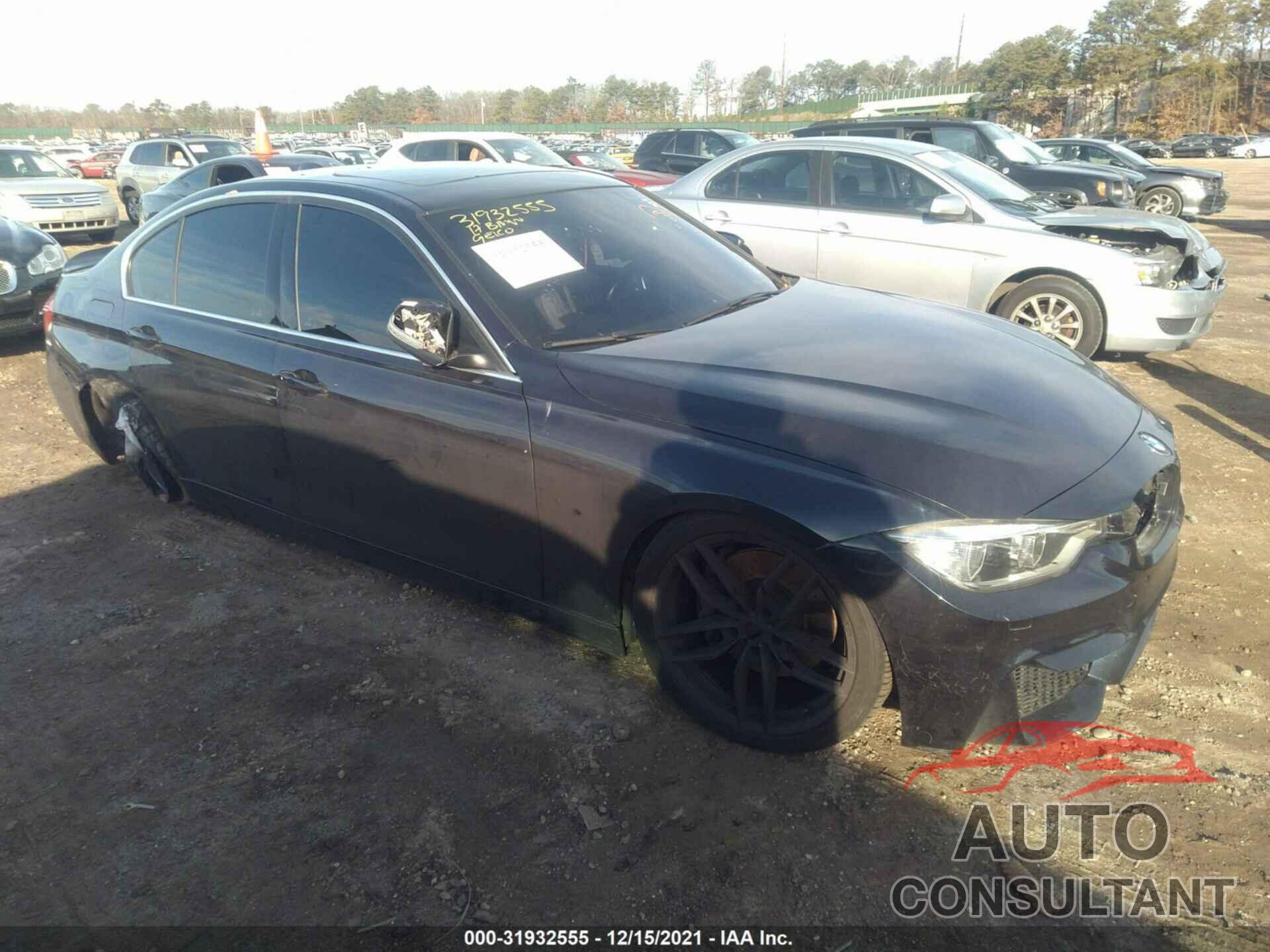 BMW 3 SERIES 2017 - WBA8B7G56HNU37097