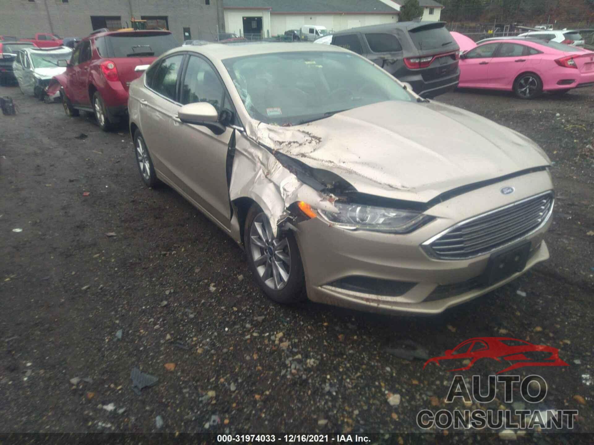 FORD FUSION 2017 - 3FA6P0HD3HR303434