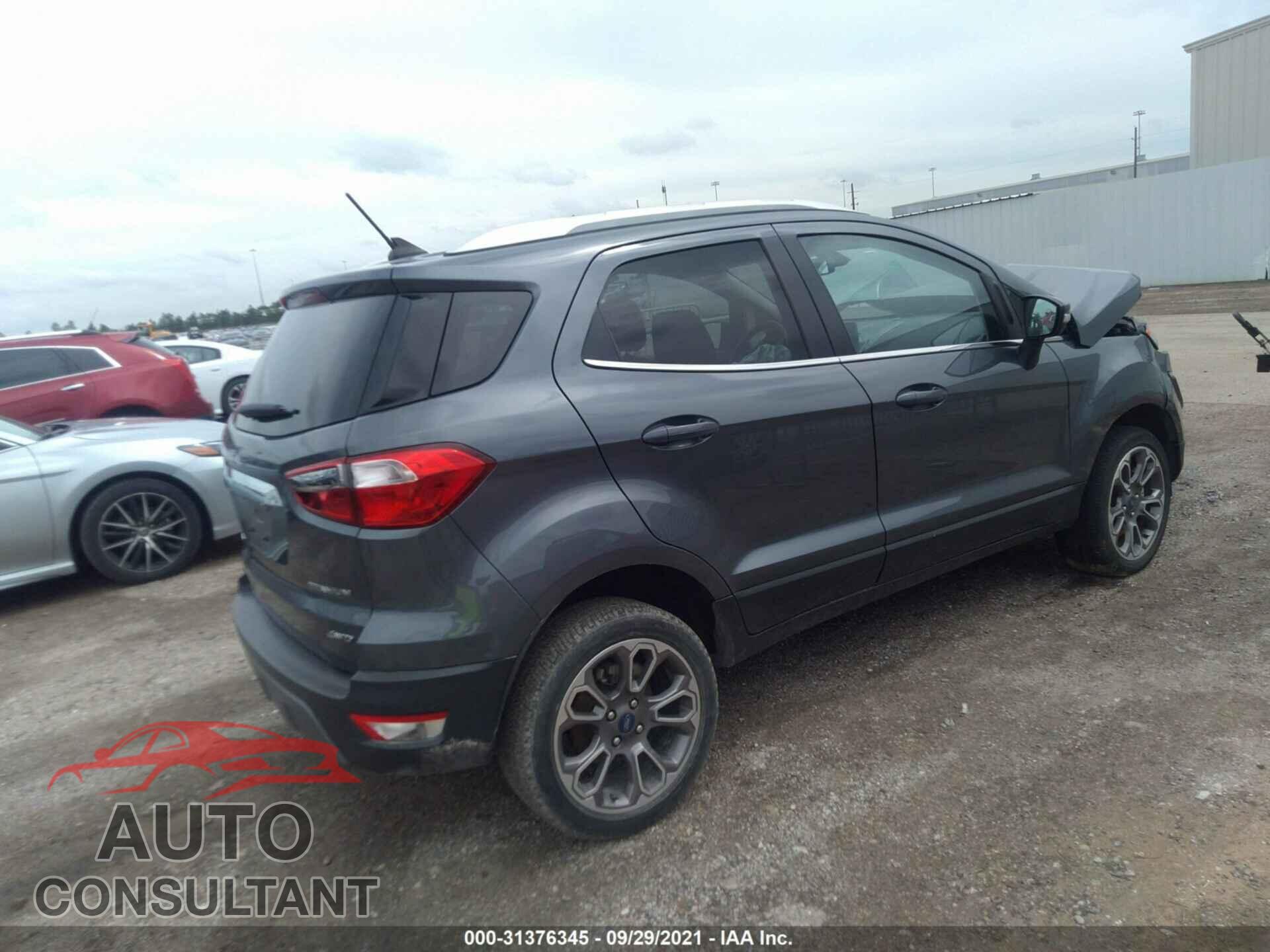 FORD ECOSPORT 2020 - MAJ6S3KL6LC365403