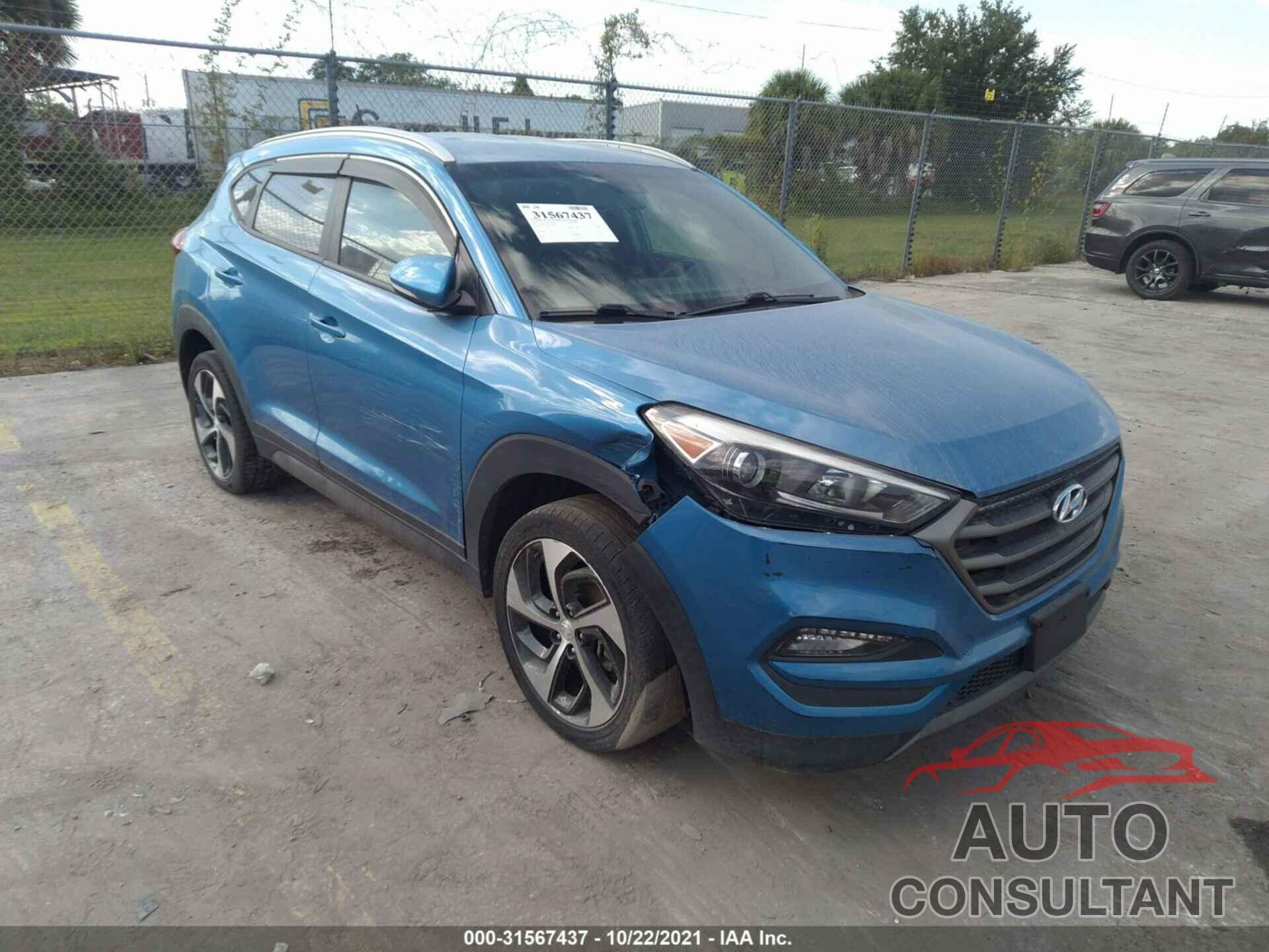 HYUNDAI TUCSON 2016 - KM8J3CA2XGU220368