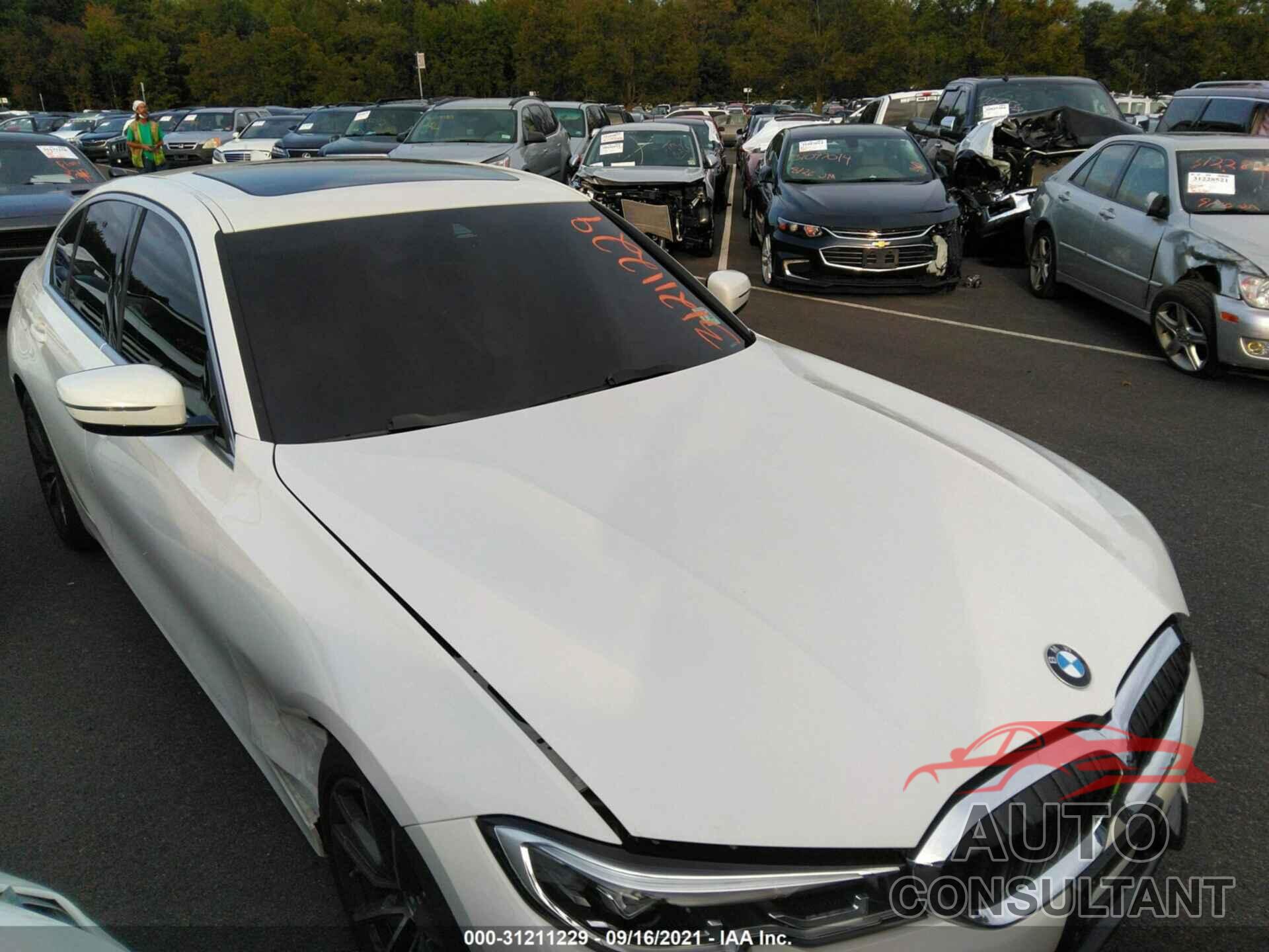 BMW 3 SERIES 2021 - 3MW5R7J05M8C08967