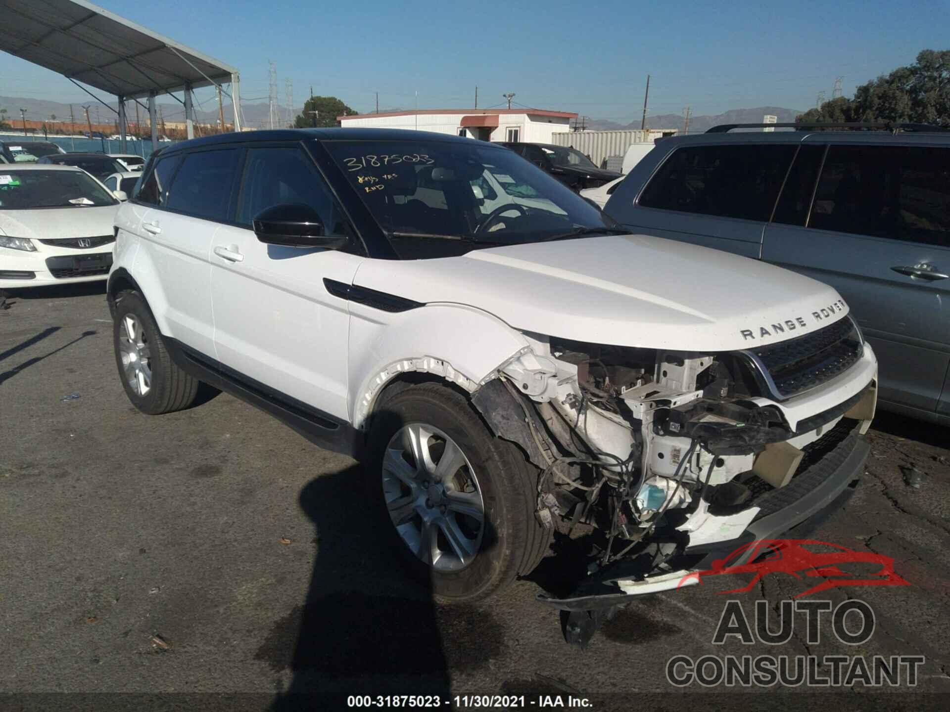 LAND ROVER RANGE ROVER EVOQUE 2018 - SALVP2RX2JH322647