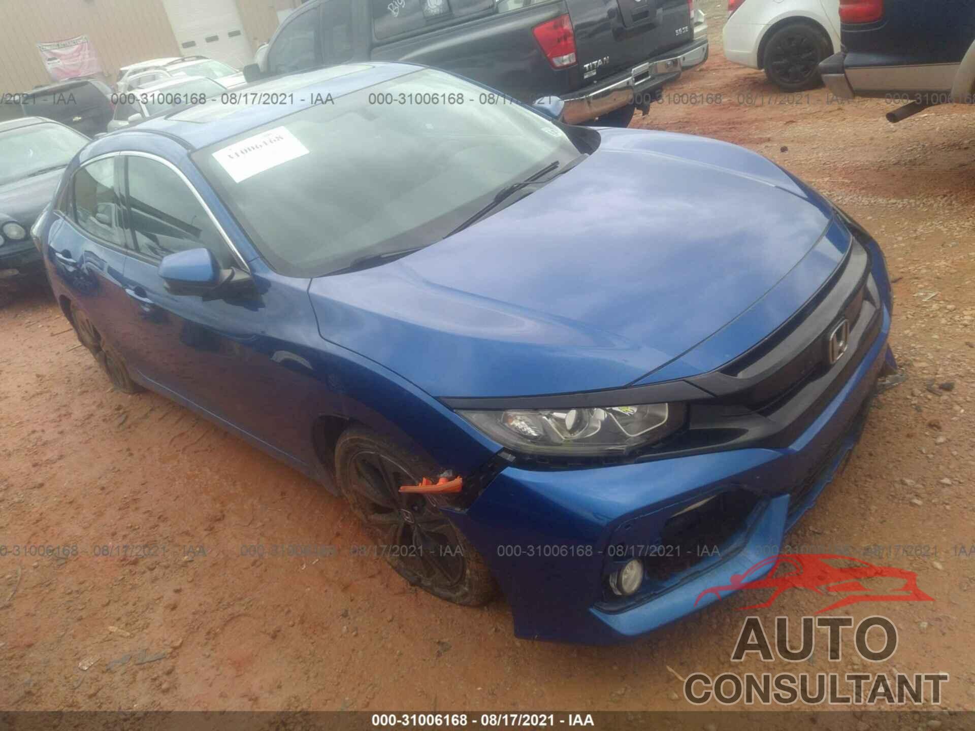 HONDA CIVIC HATCHBACK 2018 - SHHFK7H5XJU400193