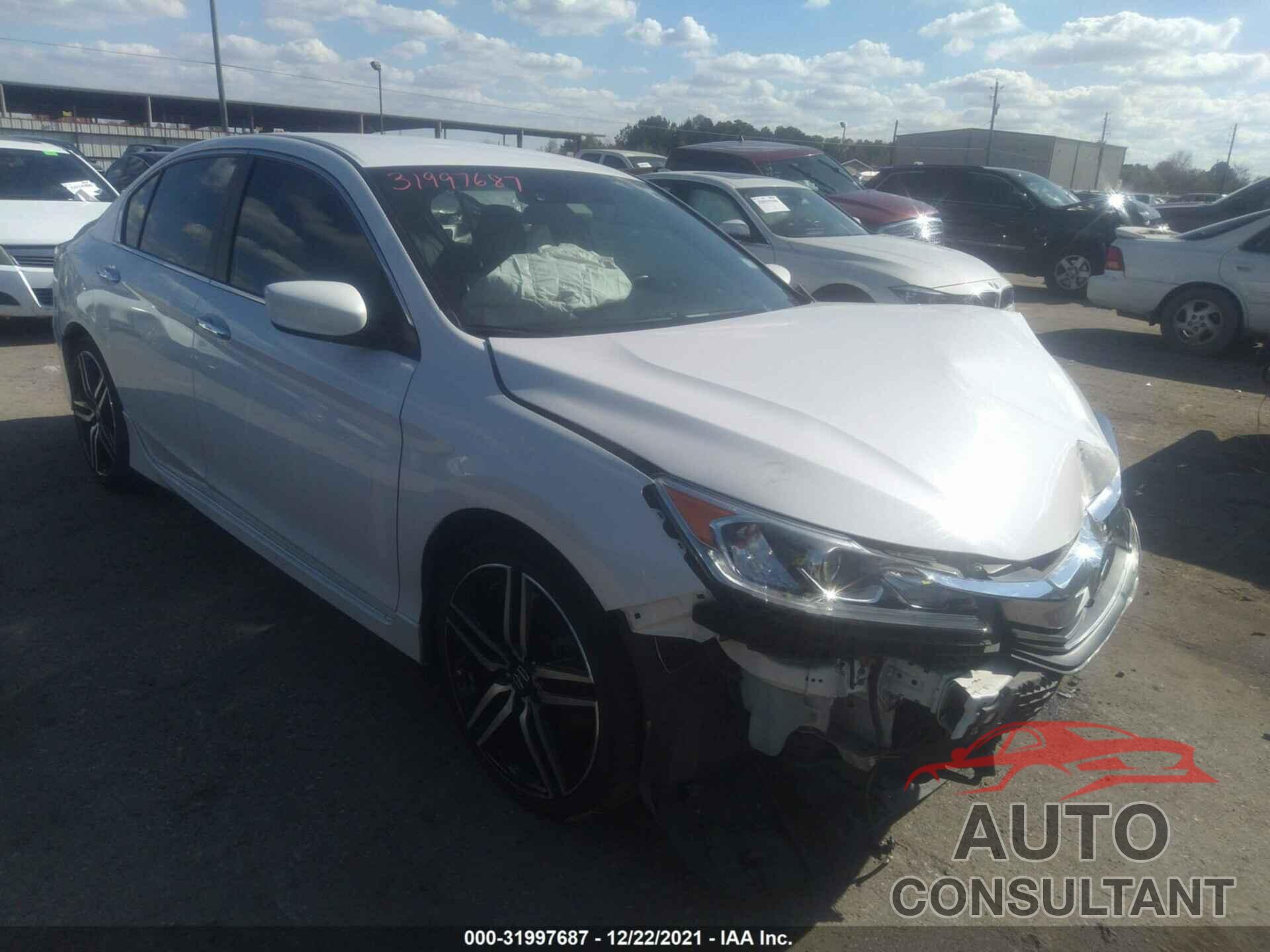 HONDA ACCORD SEDAN 2016 - 1HGCR2F60GA013184