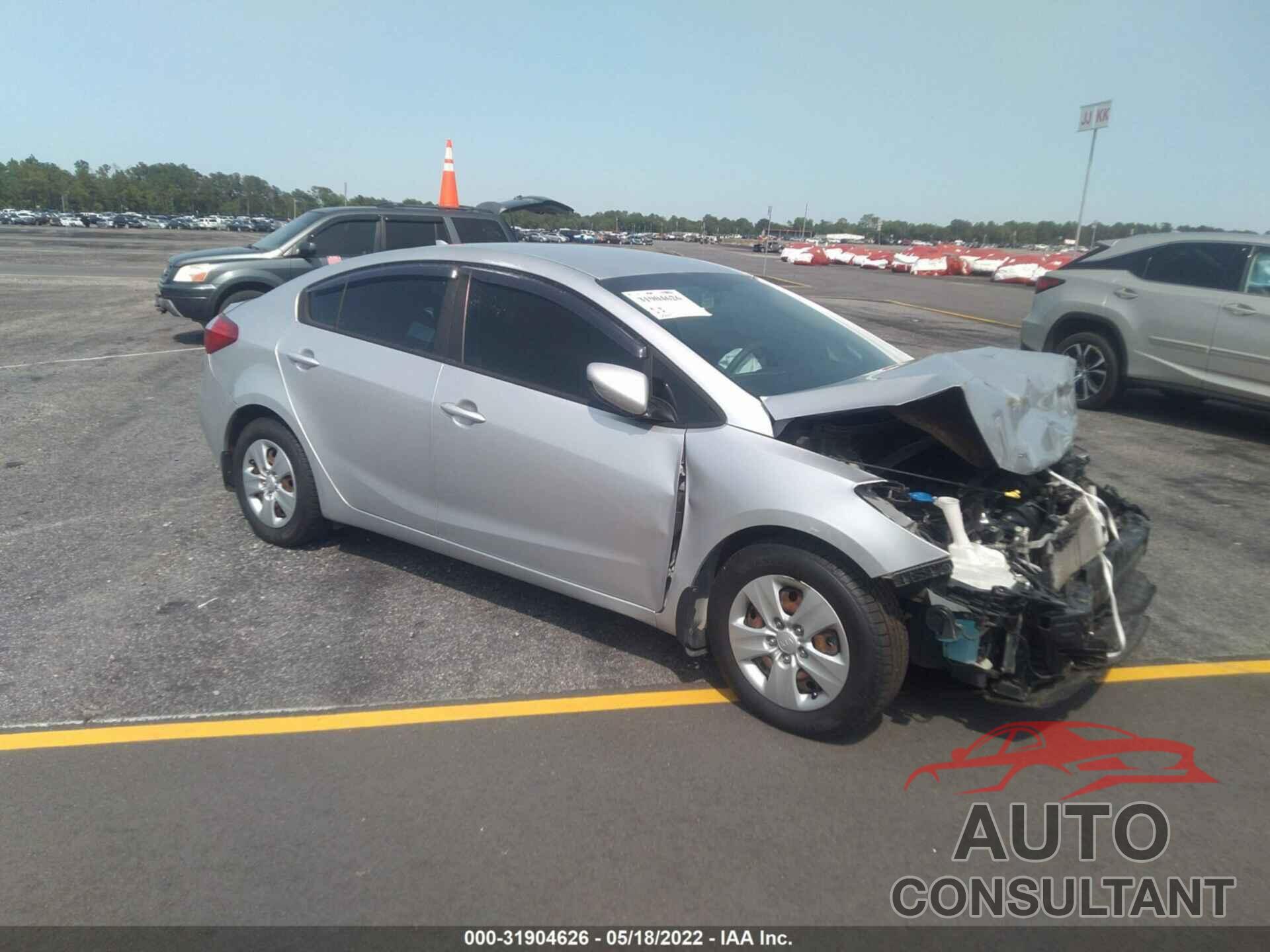 KIA FORTE 2016 - KNAFK4A68G5534940