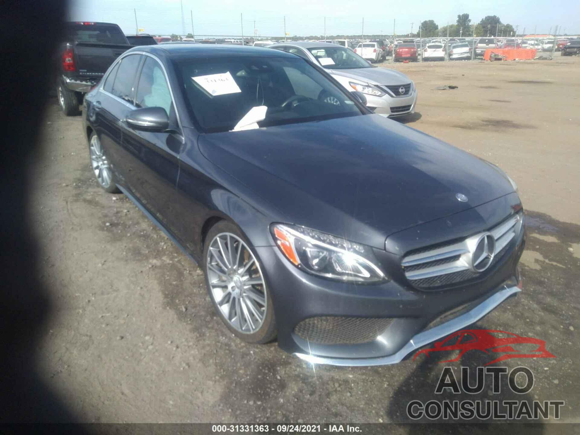 MERCEDES-BENZ C-CLASS 2016 - 55SWF4JB9GU121524