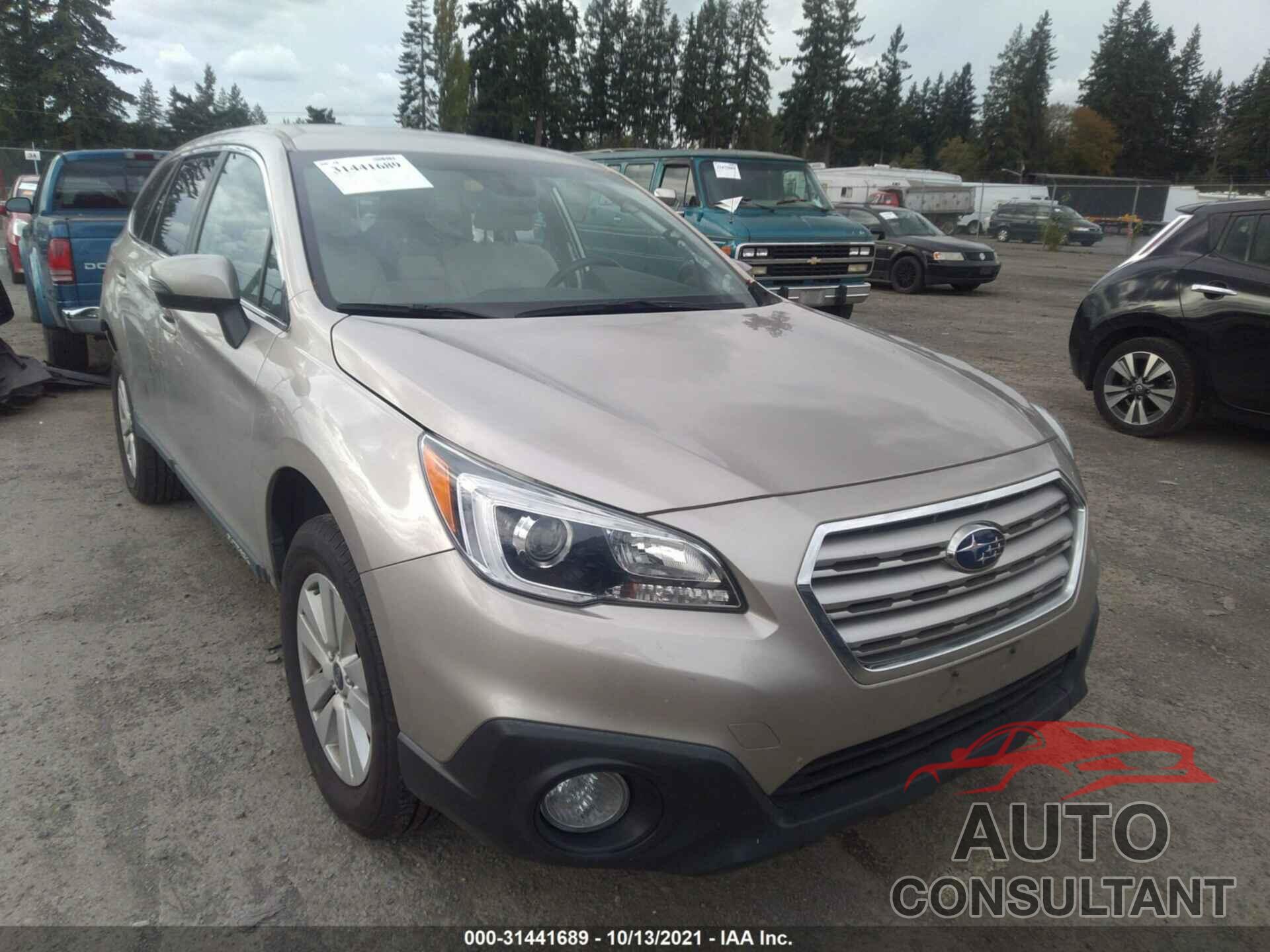 SUBARU OUTBACK 2017 - 4S4BSAFC5H3379156