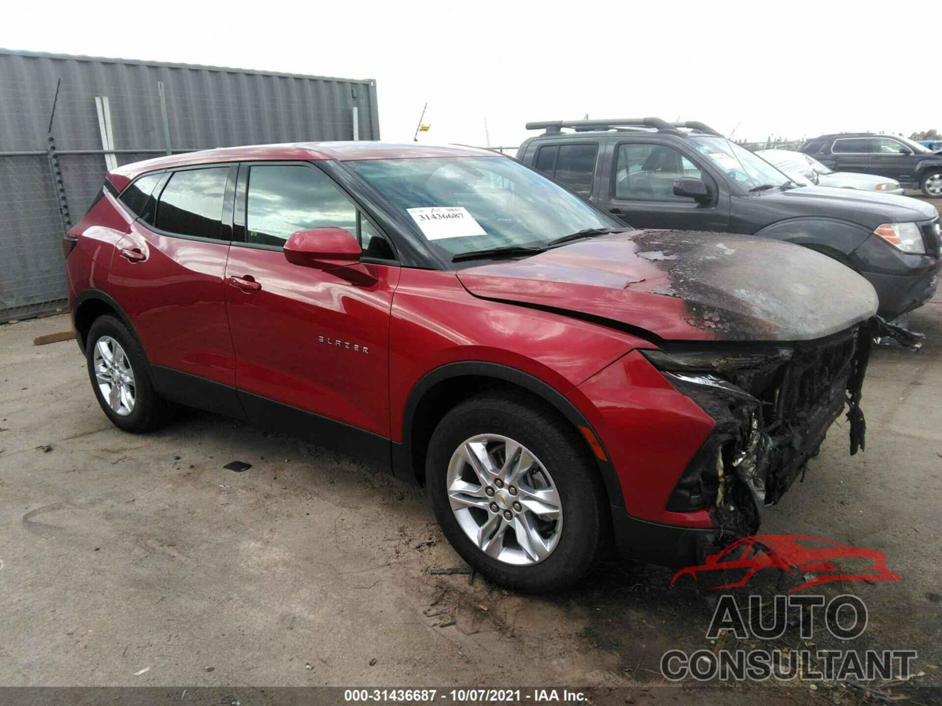 CHEVROLET BLAZER 2020 - 3GNKBHRS0LS540300