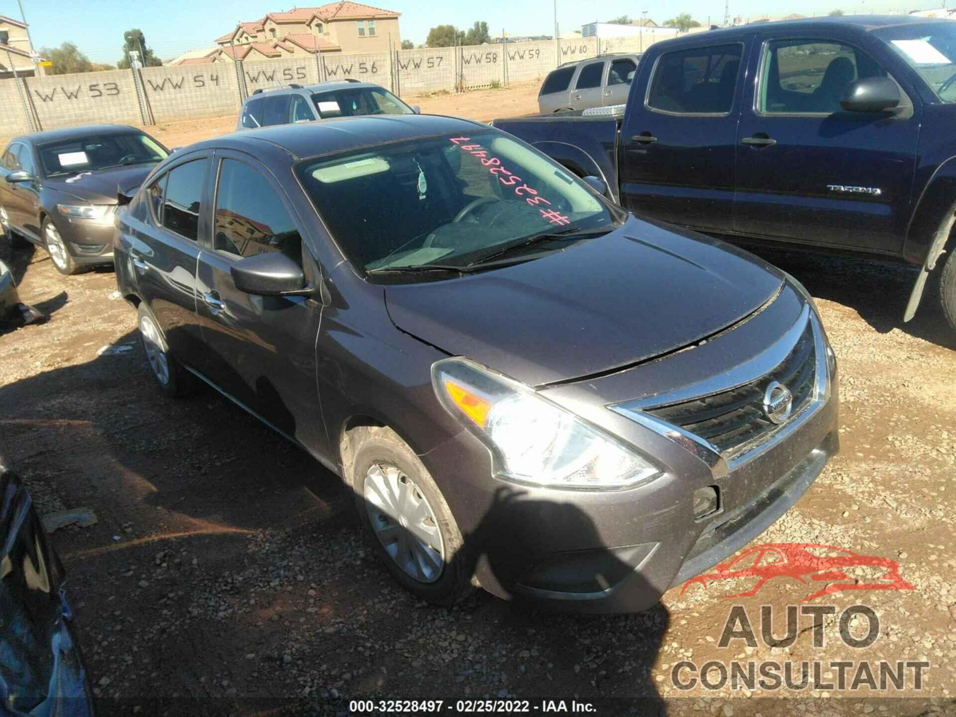 NISSAN VERSA 2016 - 3N1CN7AP8GL881887