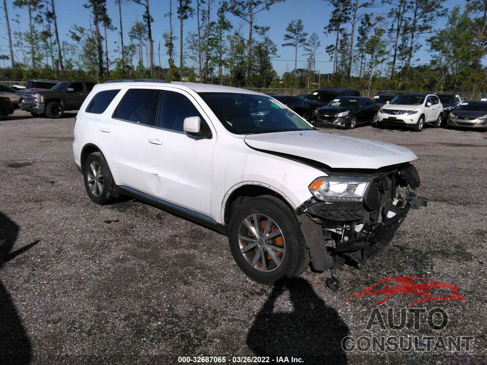 DODGE DURANGO 2016 - 1C4RDHDG7GC336464