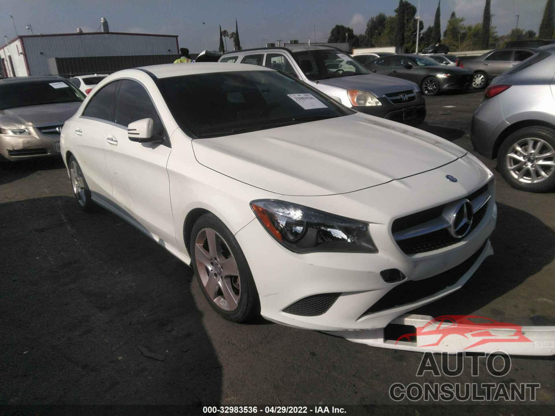 MERCEDES-BENZ CLA 2016 - WDDSJ4GB5GN305033
