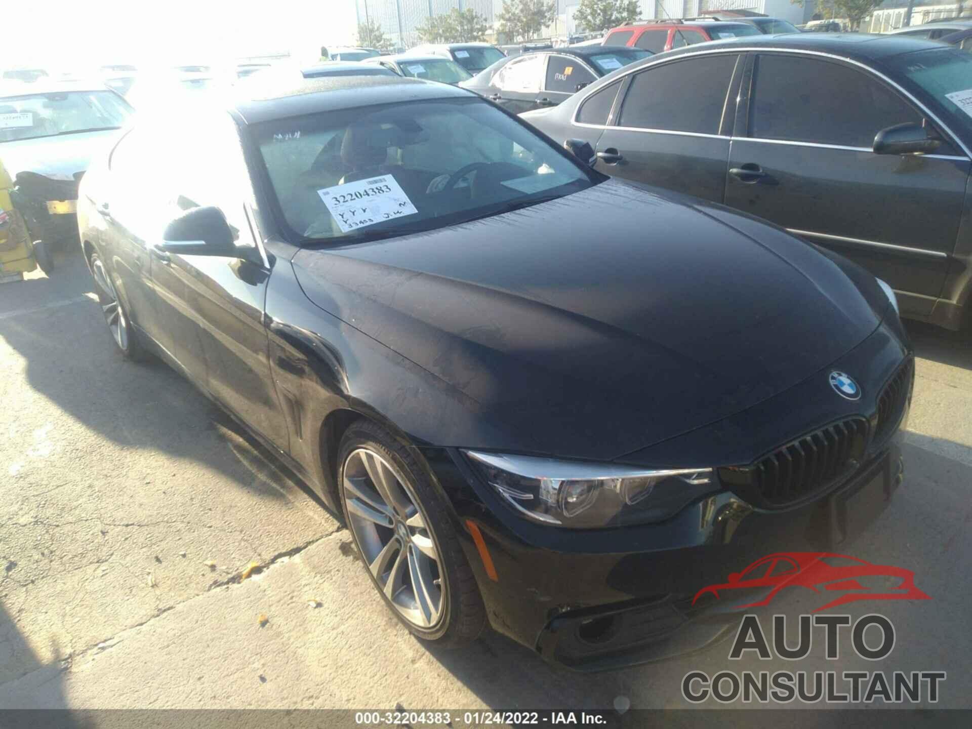 BMW 4 SERIES 2019 - WBA4J1C56KBM12763