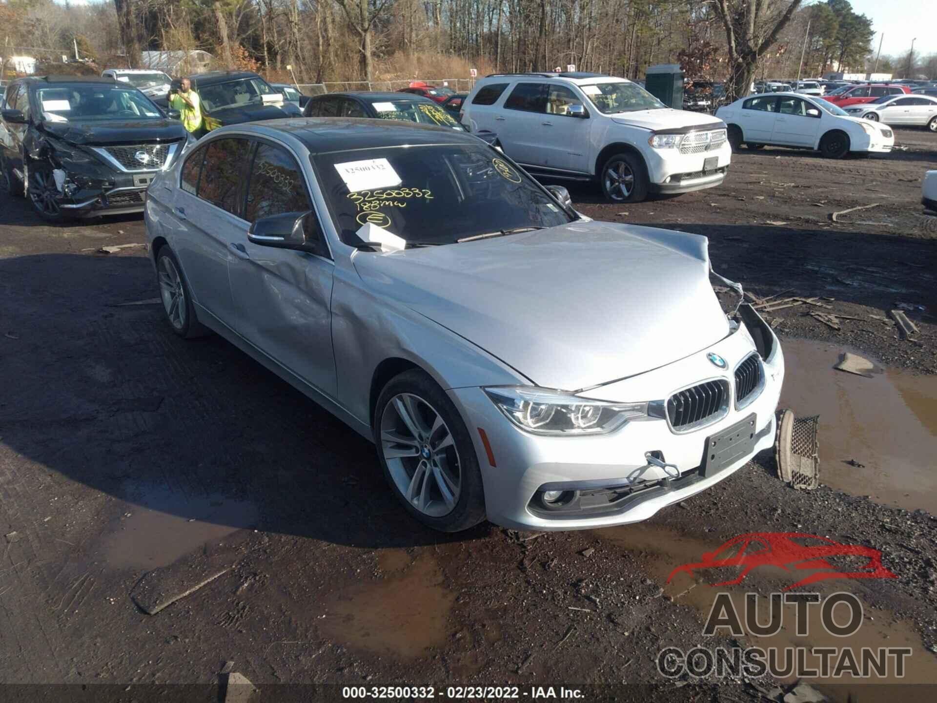 BMW 3 SERIES 2018 - WBA8D9G55JNU66926