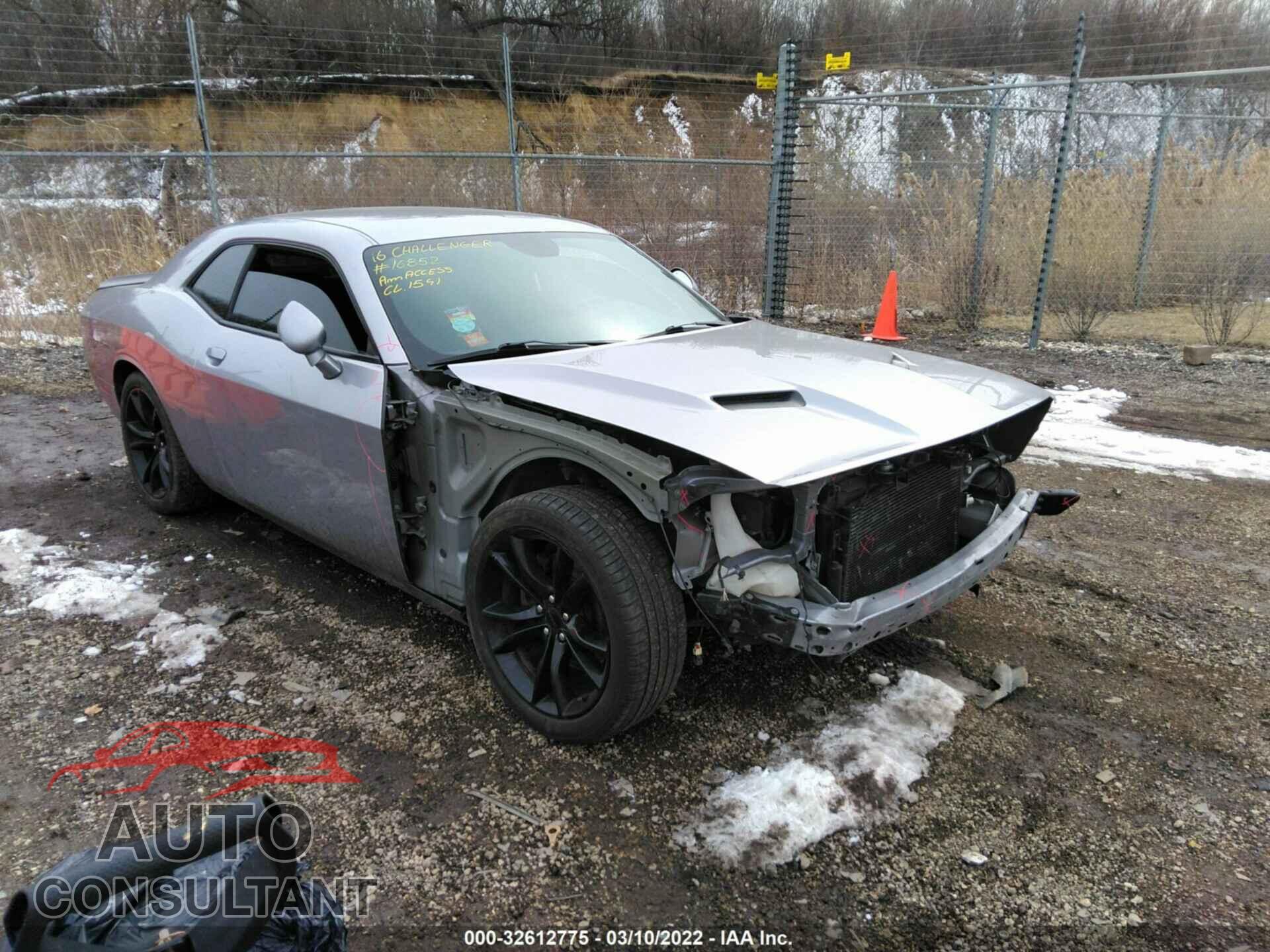 DODGE CHALLENGER 2016 - 2C3CDZAG3GH256127