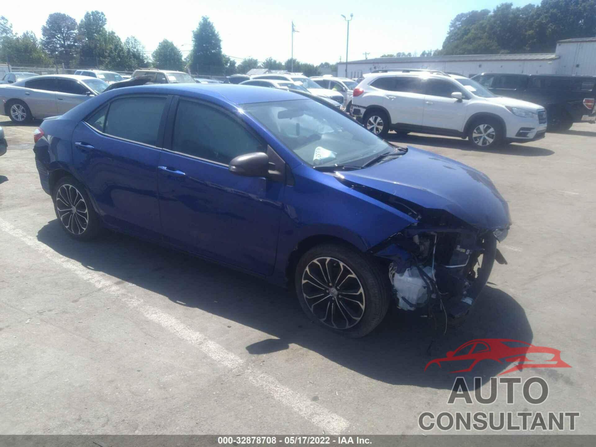 TOYOTA COROLLA 2016 - 2T1BURHE0GC570582