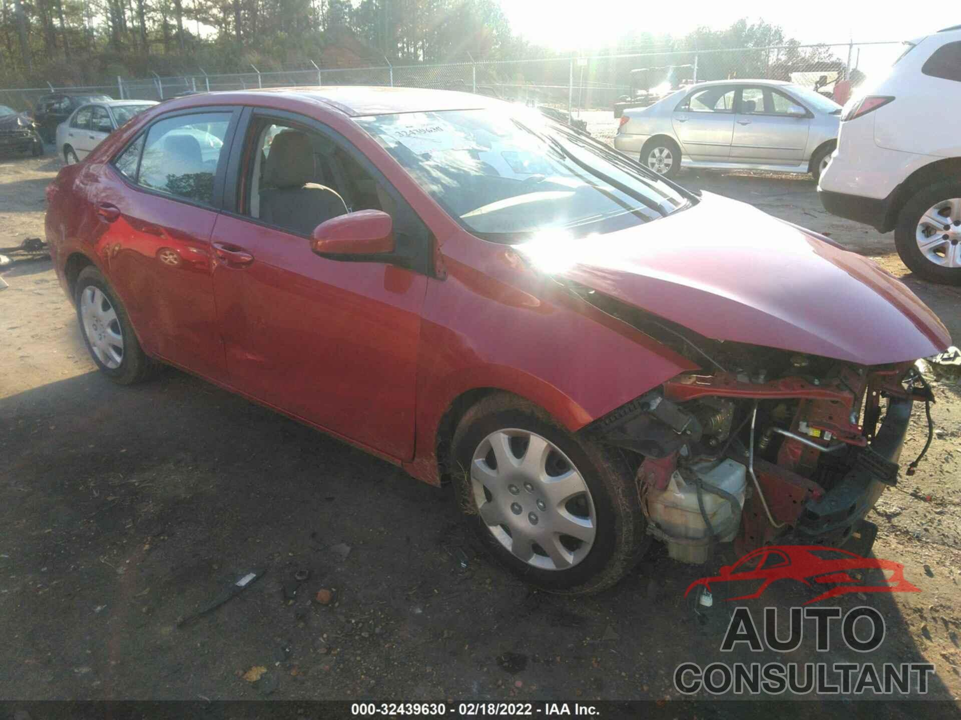 TOYOTA COROLLA 2018 - 2T1BURHE9JC964539