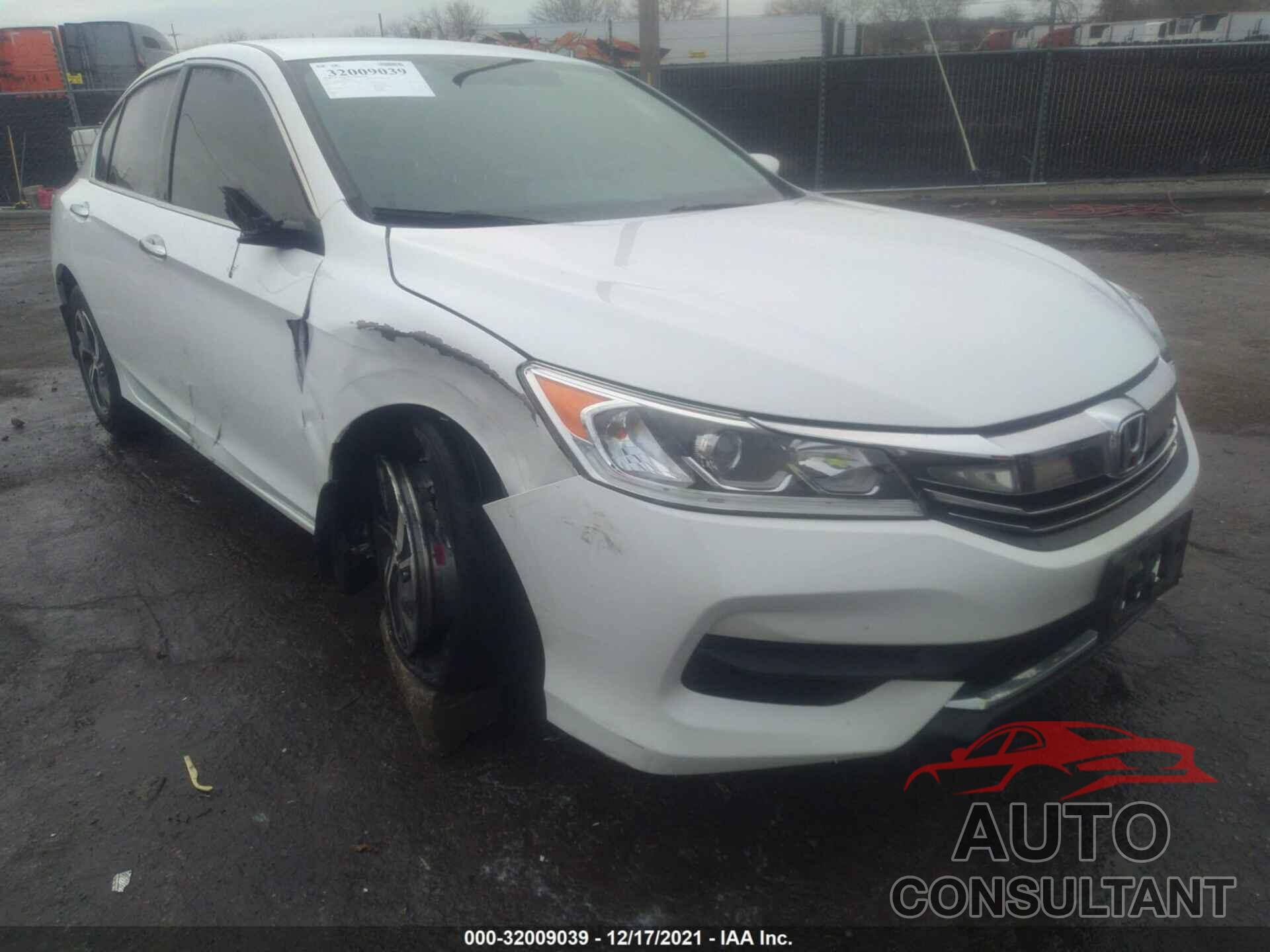 HONDA ACCORD SEDAN 2016 - 1HGCR2F3XGA121852