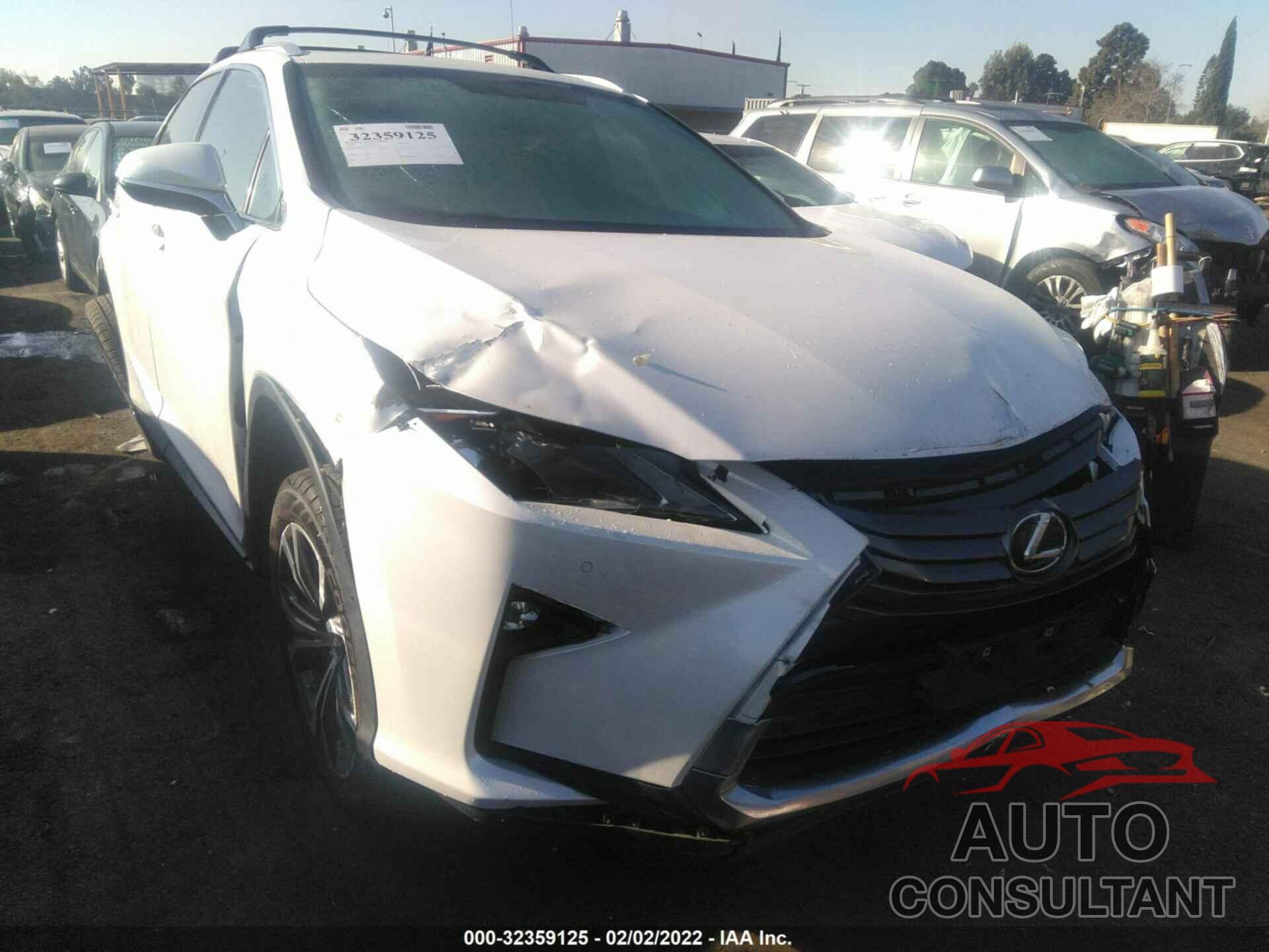 LEXUS RX 350 2016 - 2T2ZZMCA2GC013157