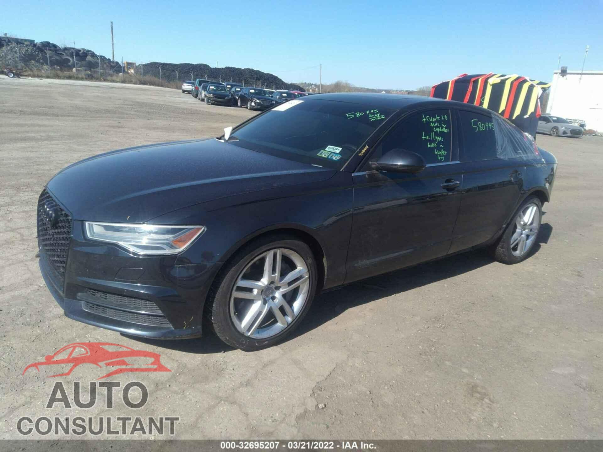 AUDI A6 2017 - WAUF8AFC0HN054677