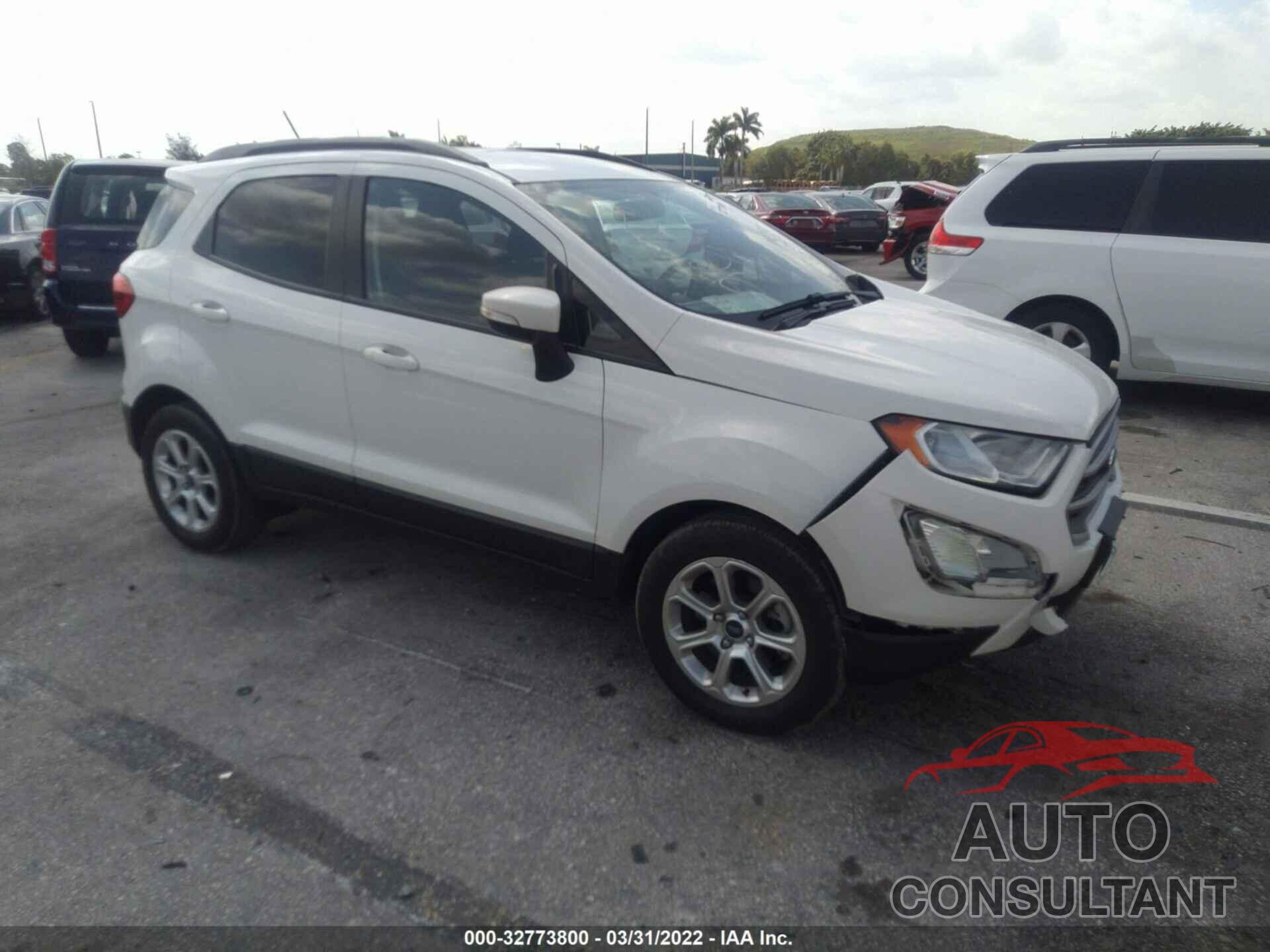 FORD ECOSPORT 2018 - MAJ3P1TE2JC216878