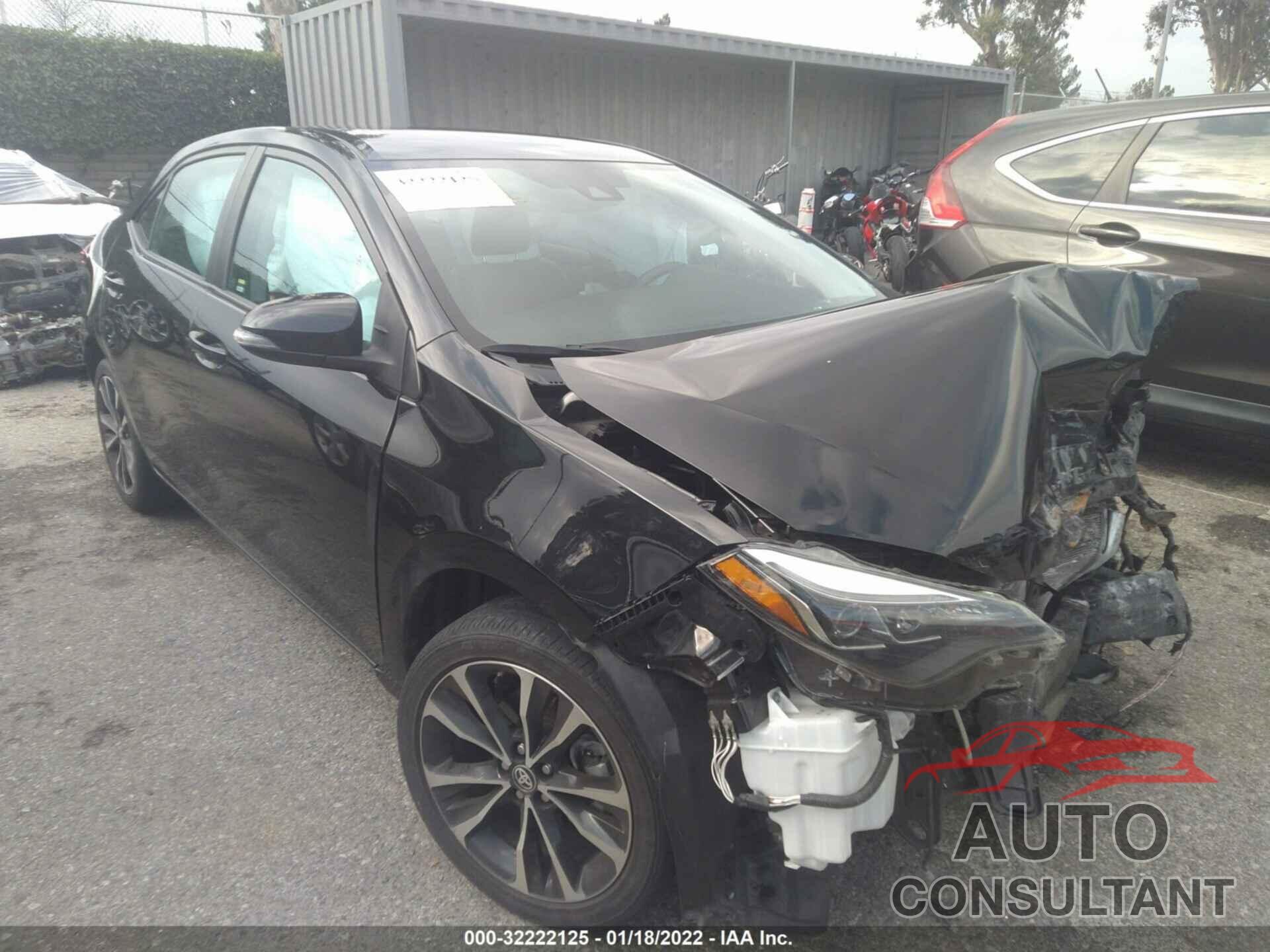 TOYOTA COROLLA 2019 - 2T1BURHE0KC154461
