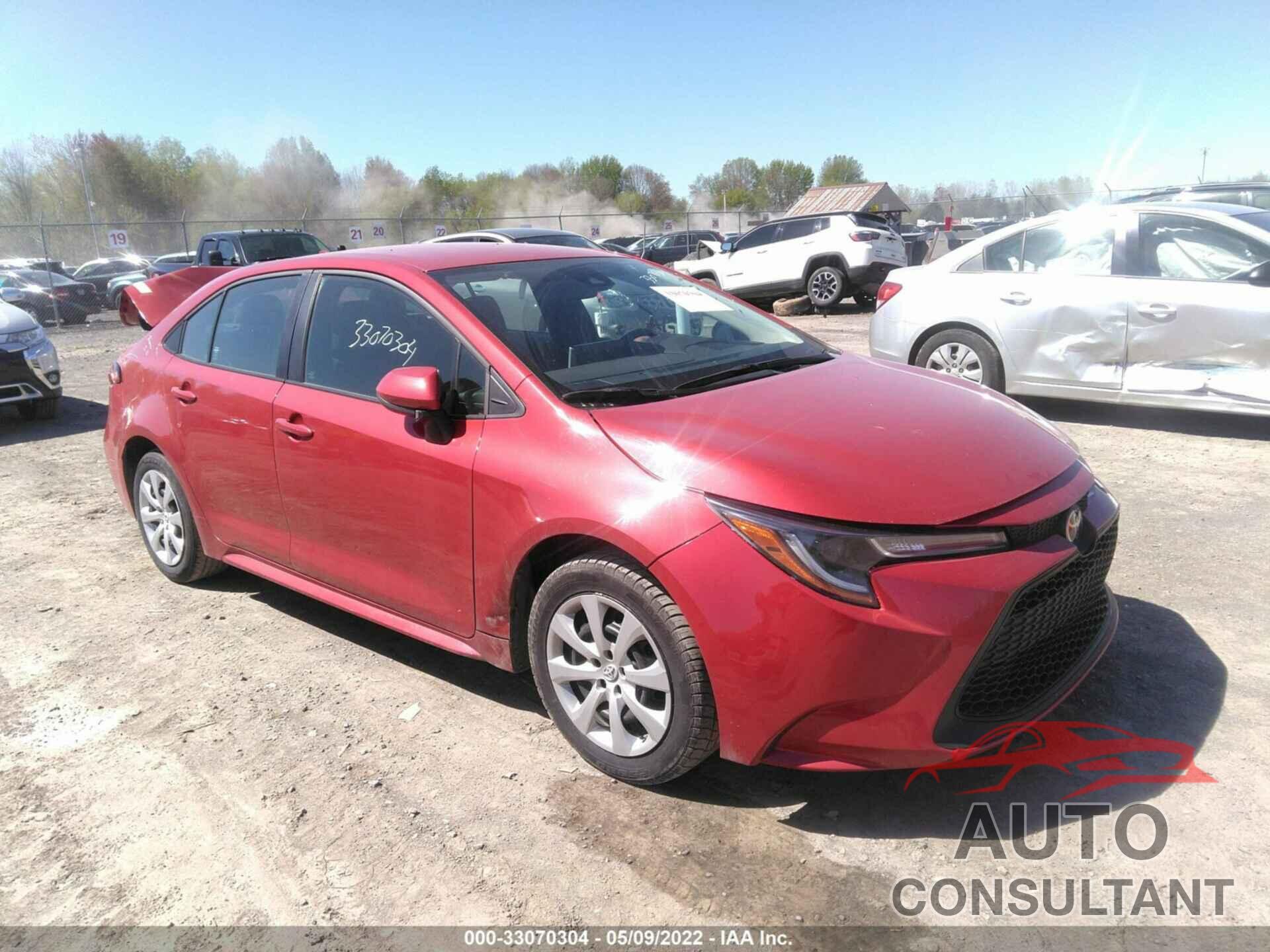 TOYOTA COROLLA 2021 - 5YFEPMAE0MP181972