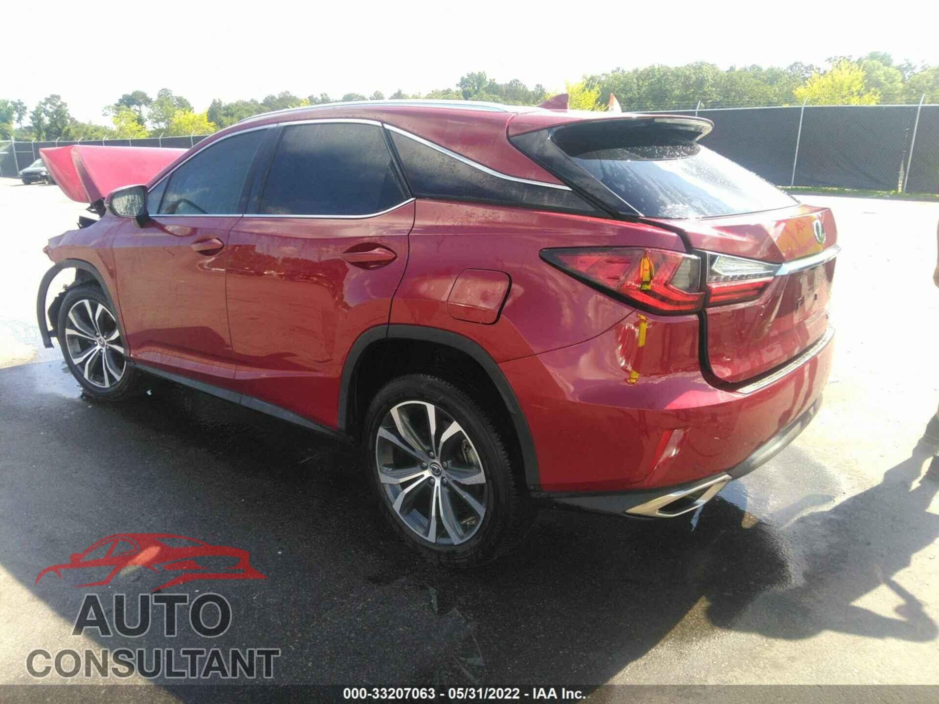 LEXUS RX 2019 - 2T2ZZMCA4KC149105