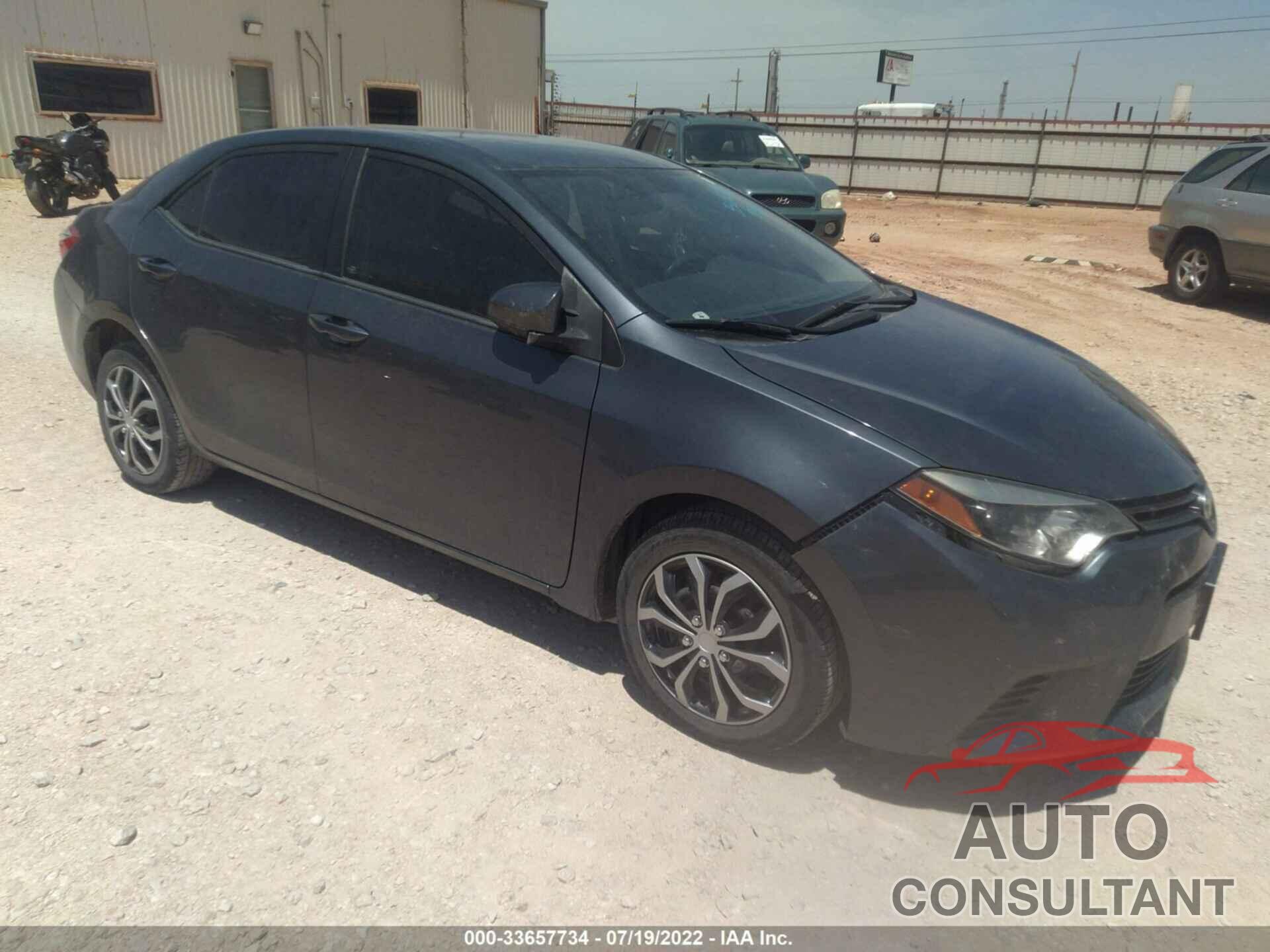 TOYOTA COROLLA 2016 - 5YFBURHE6GP534525