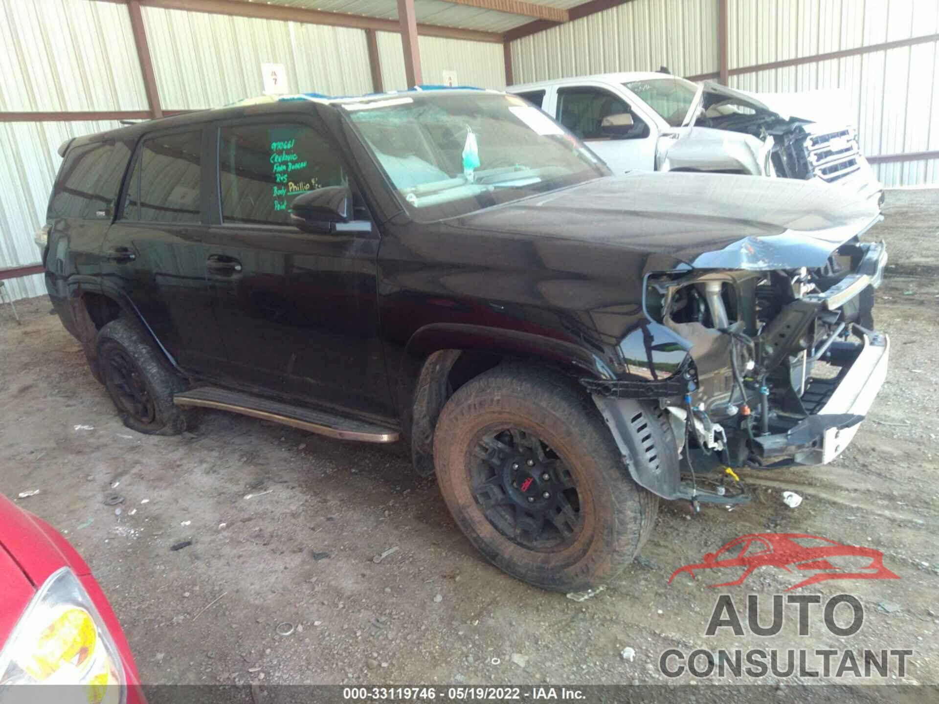 TOYOTA 4RUNNER 2019 - JTEBU5JR9K5725427