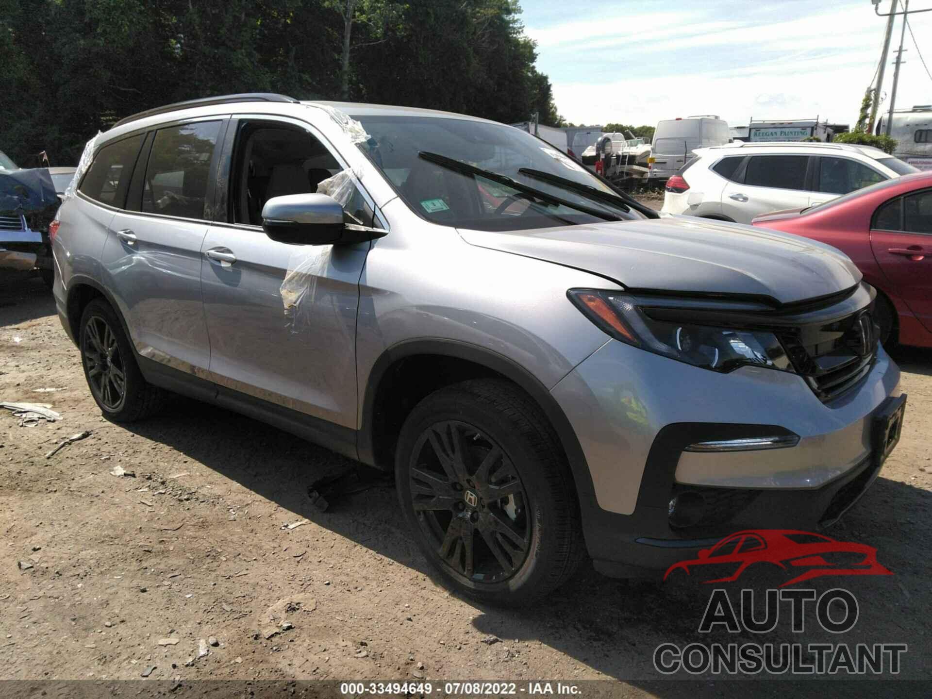 HONDA PILOT 2022 - 5FNYF6H24NB041119