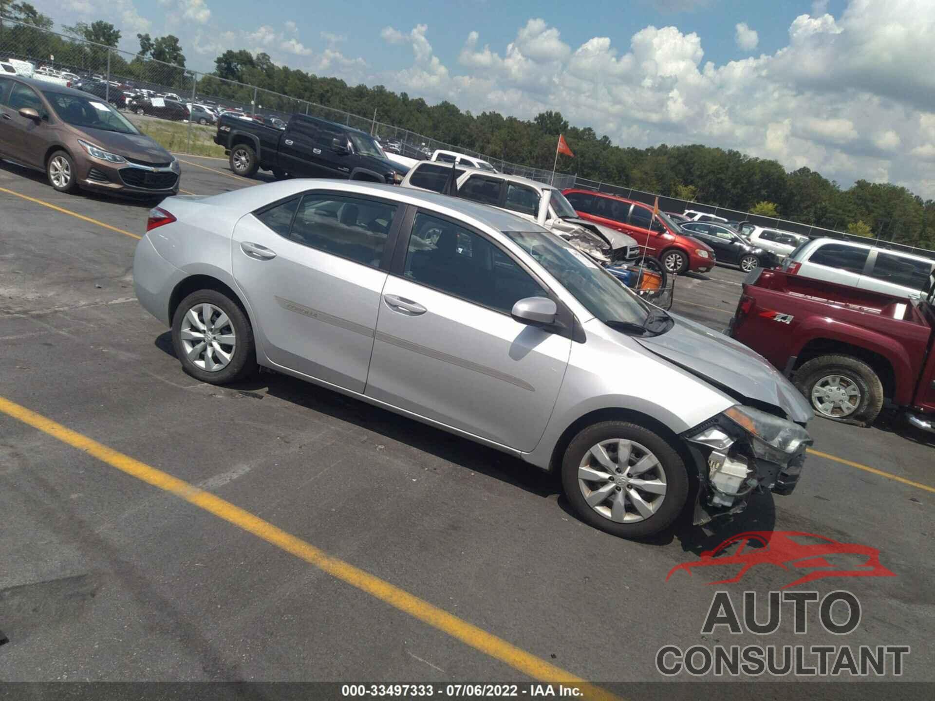 TOYOTA COROLLA 2016 - 2T1BURHE3GC695981