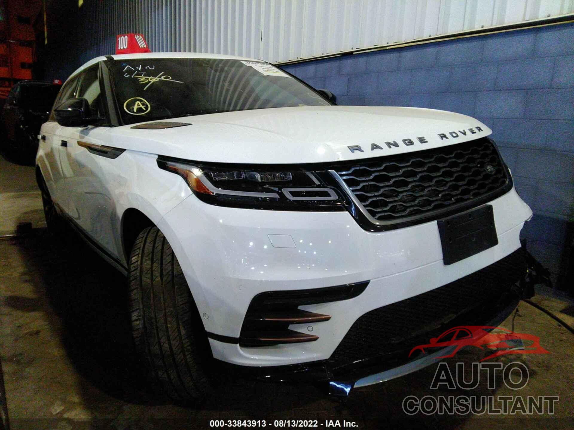 LAND ROVER RANGE ROVER VELAR 2018 - 00LYL2RV3JA713788