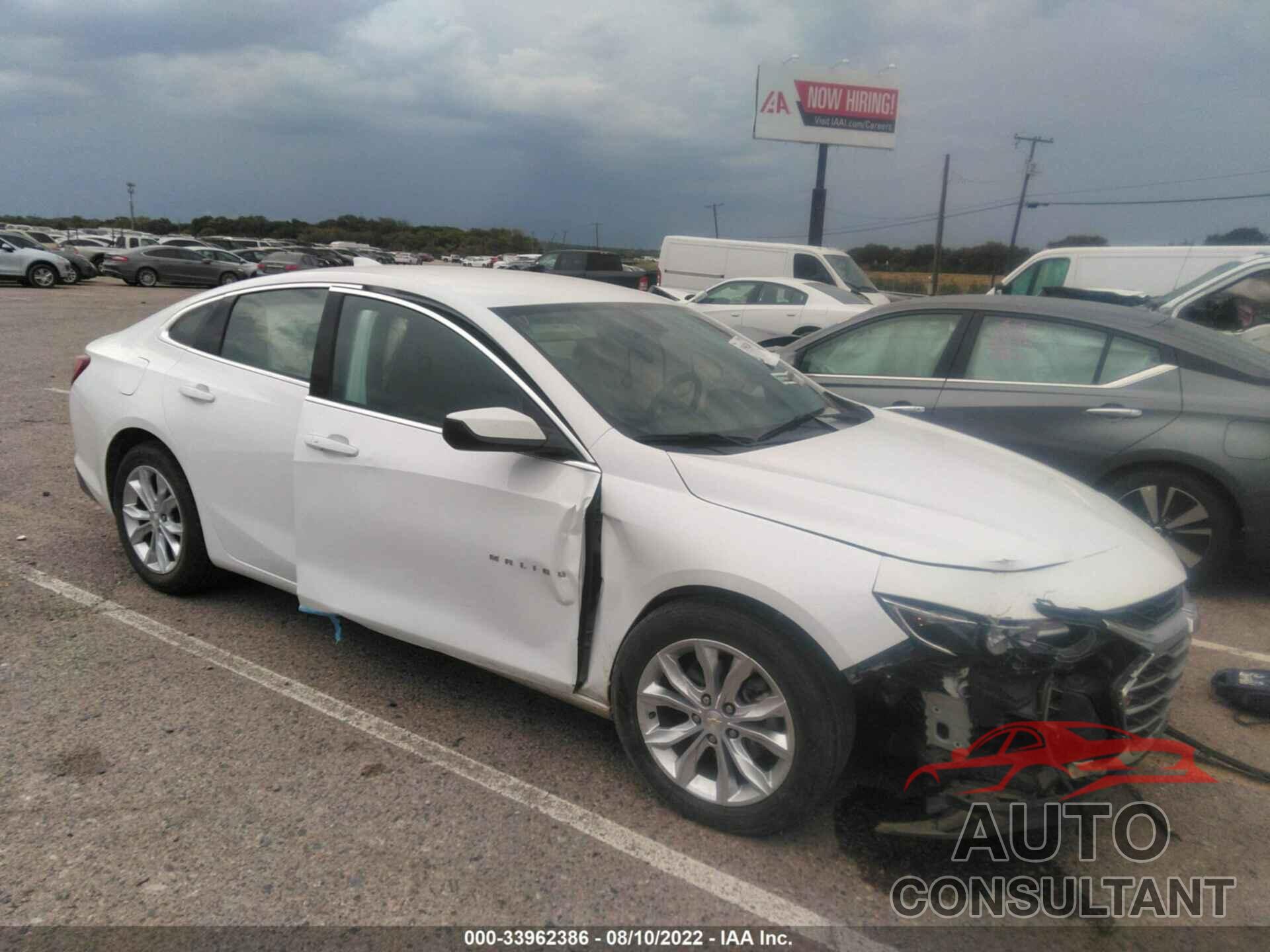 CHEVROLET MALIBU 2021 - 1G1ZD5ST0MF006683
