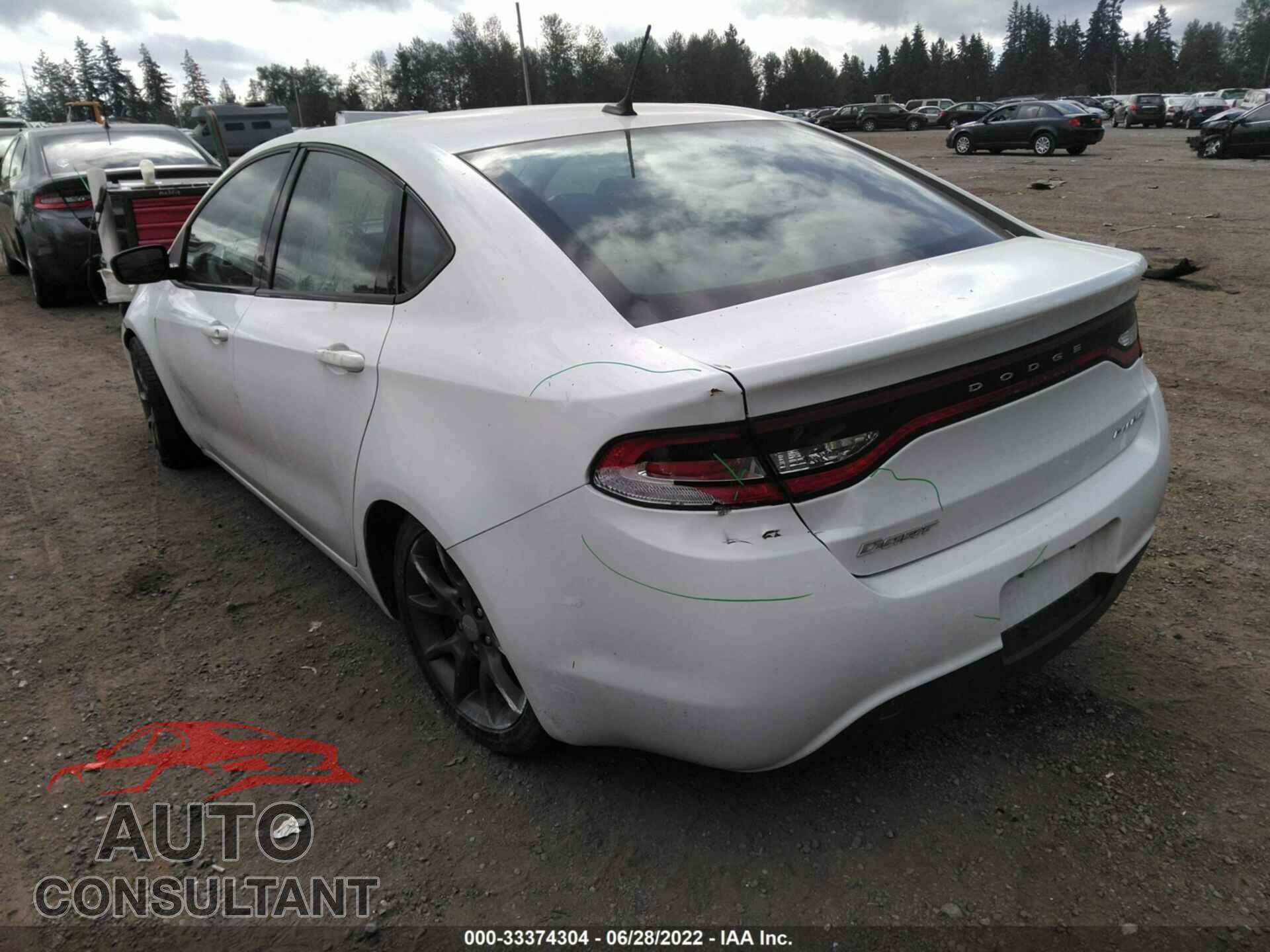DODGE DART 2016 - 1C3CDFFA5GD818691