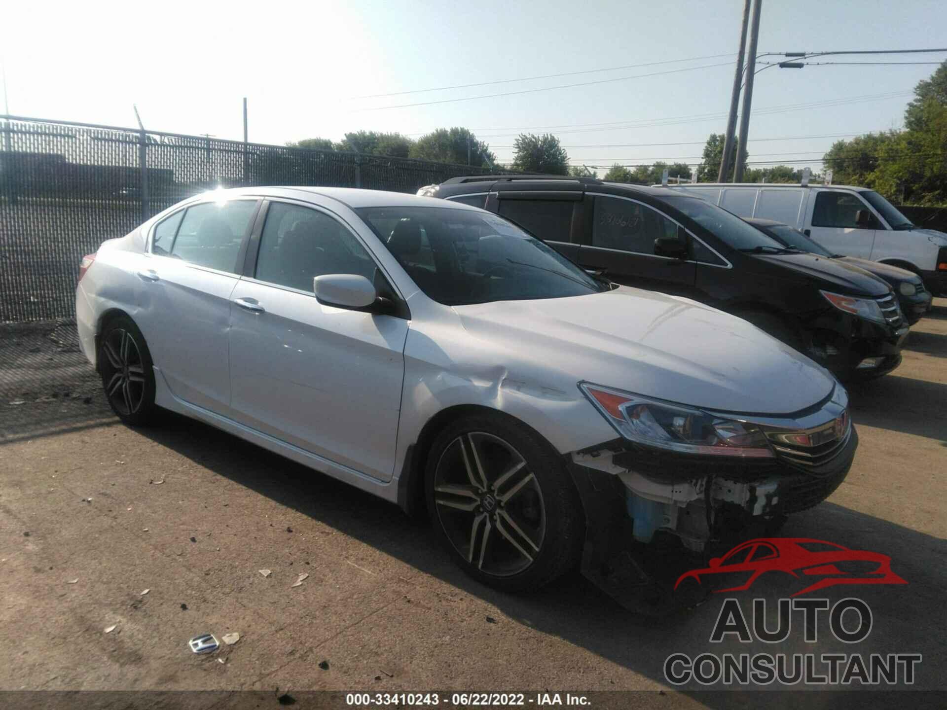 HONDA ACCORD SEDAN 2017 - 1HGCR2F51HA196152