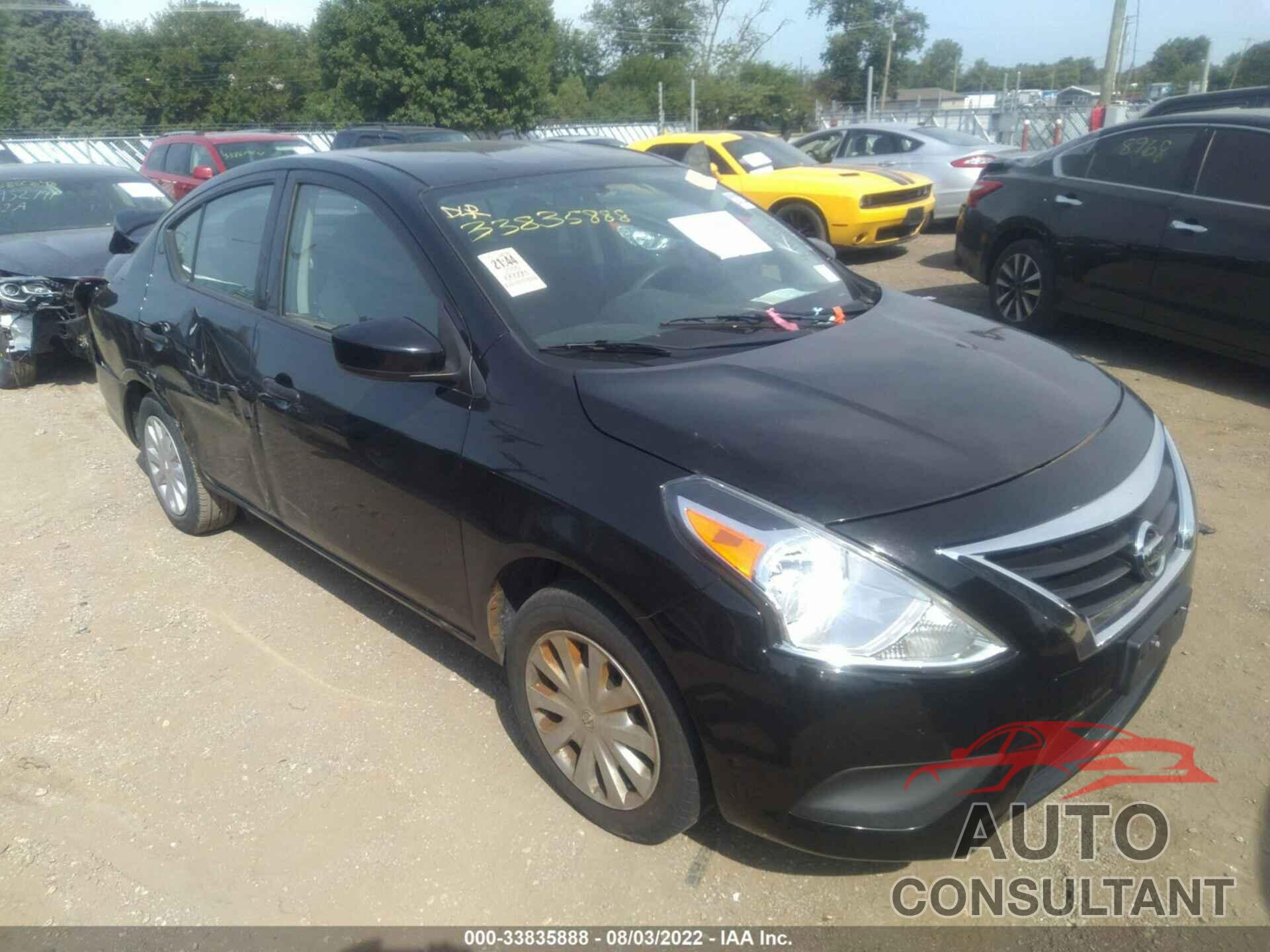 NISSAN VERSA 2016 - 3N1CN7AP2GL879407