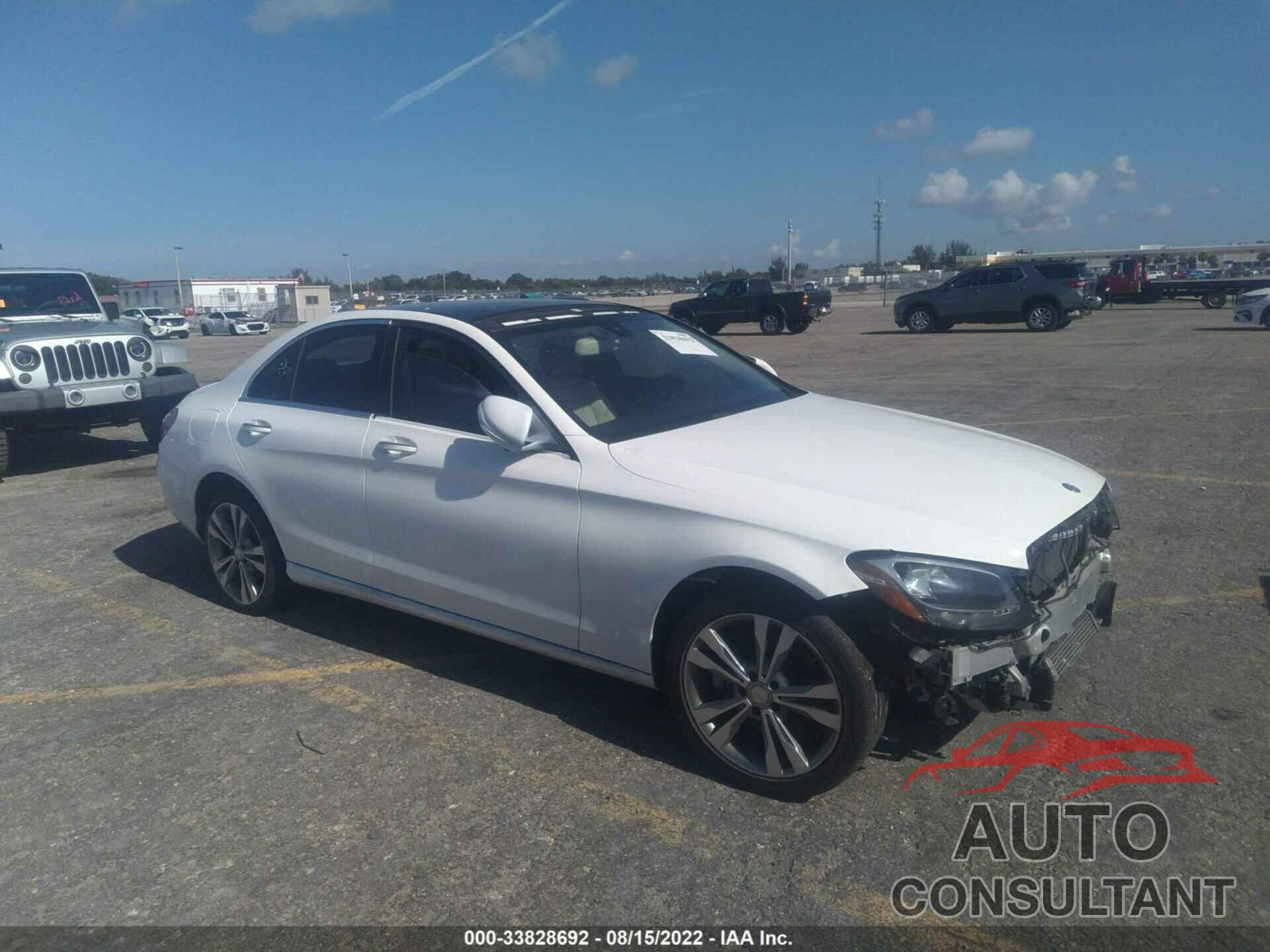 MERCEDES-BENZ C-CLASS 2017 - WDDWF4KB7HR257135