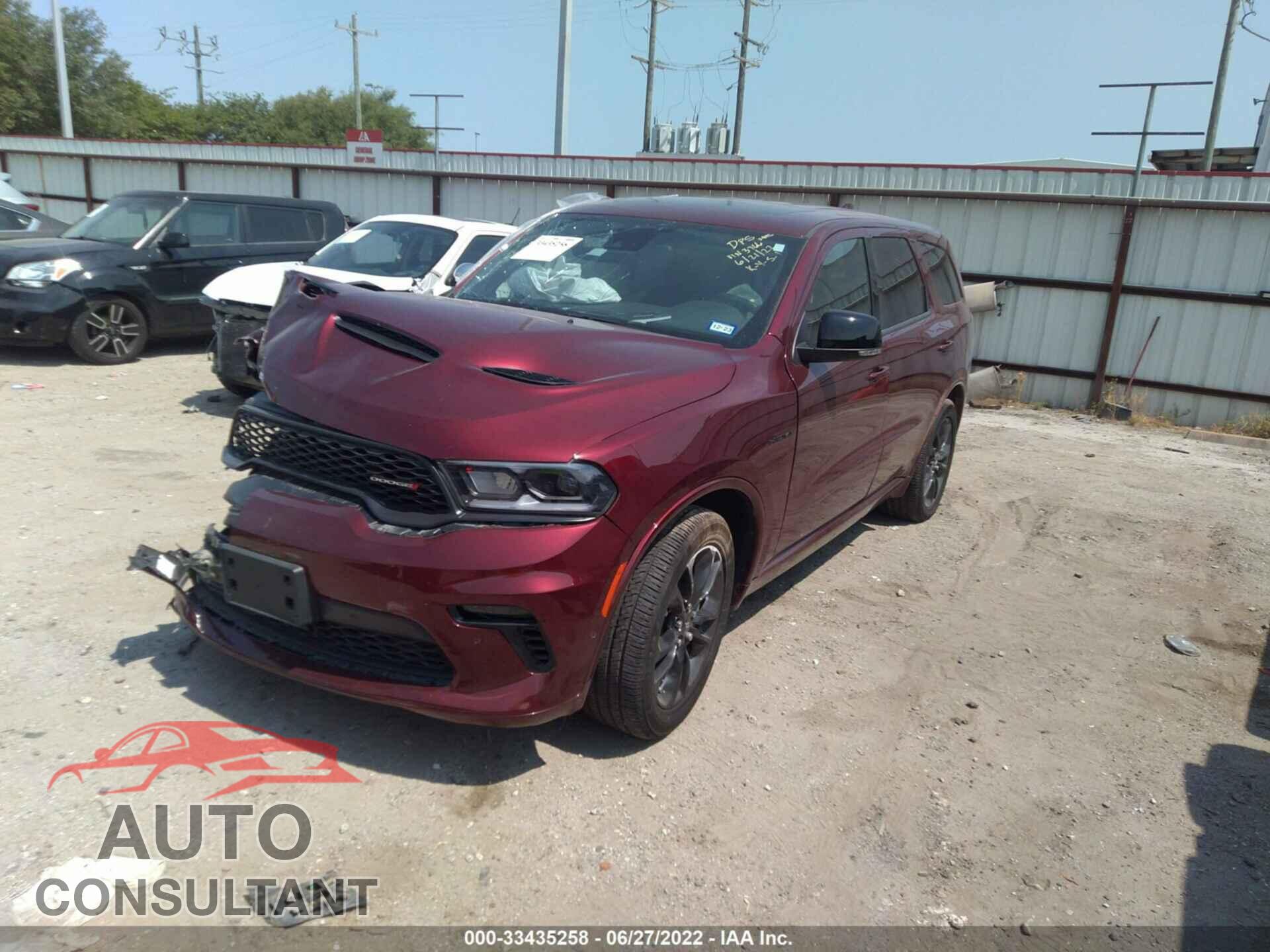 DODGE DURANGO 2021 - 1C4SDHCT9MC803766