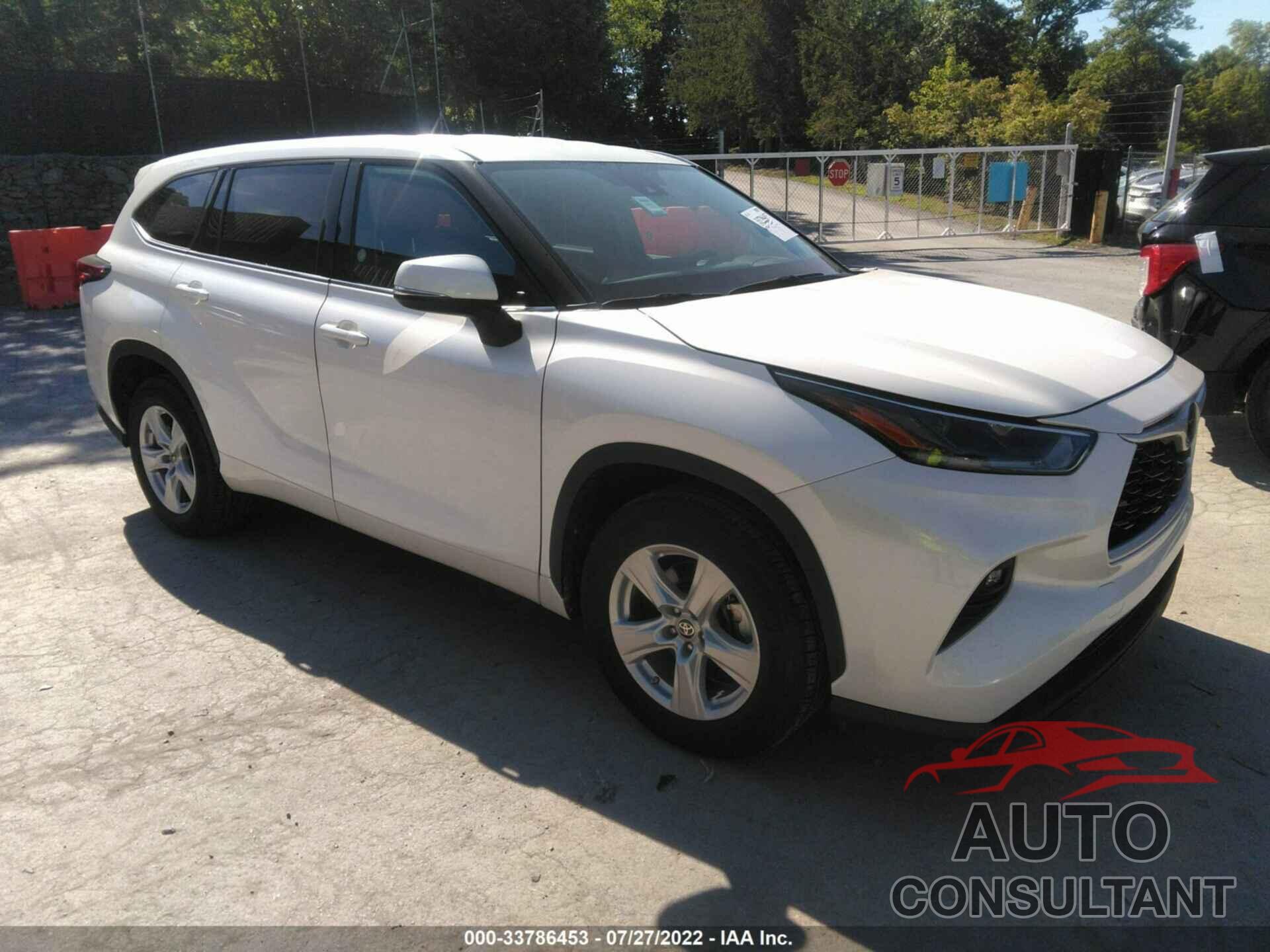 TOYOTA HIGHLANDER 2021 - 5TDZZRAH0MS062314
