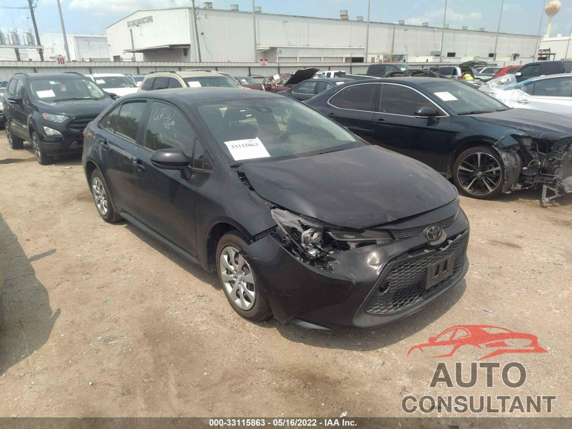 TOYOTA COROLLA 2020 - JTDEPRAE3LJ019303