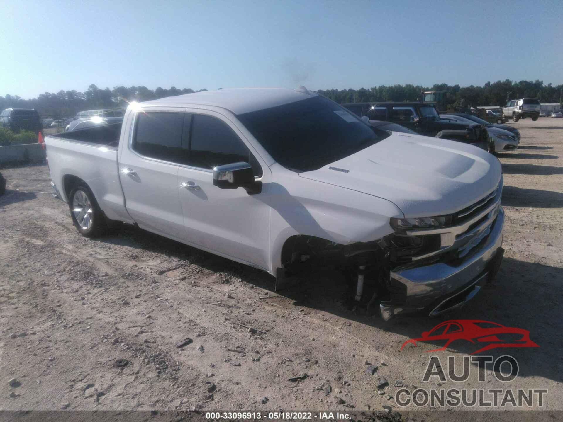 CHEVROLET SILVERADO 1500 2020 - 3GCUYGET0LG196172