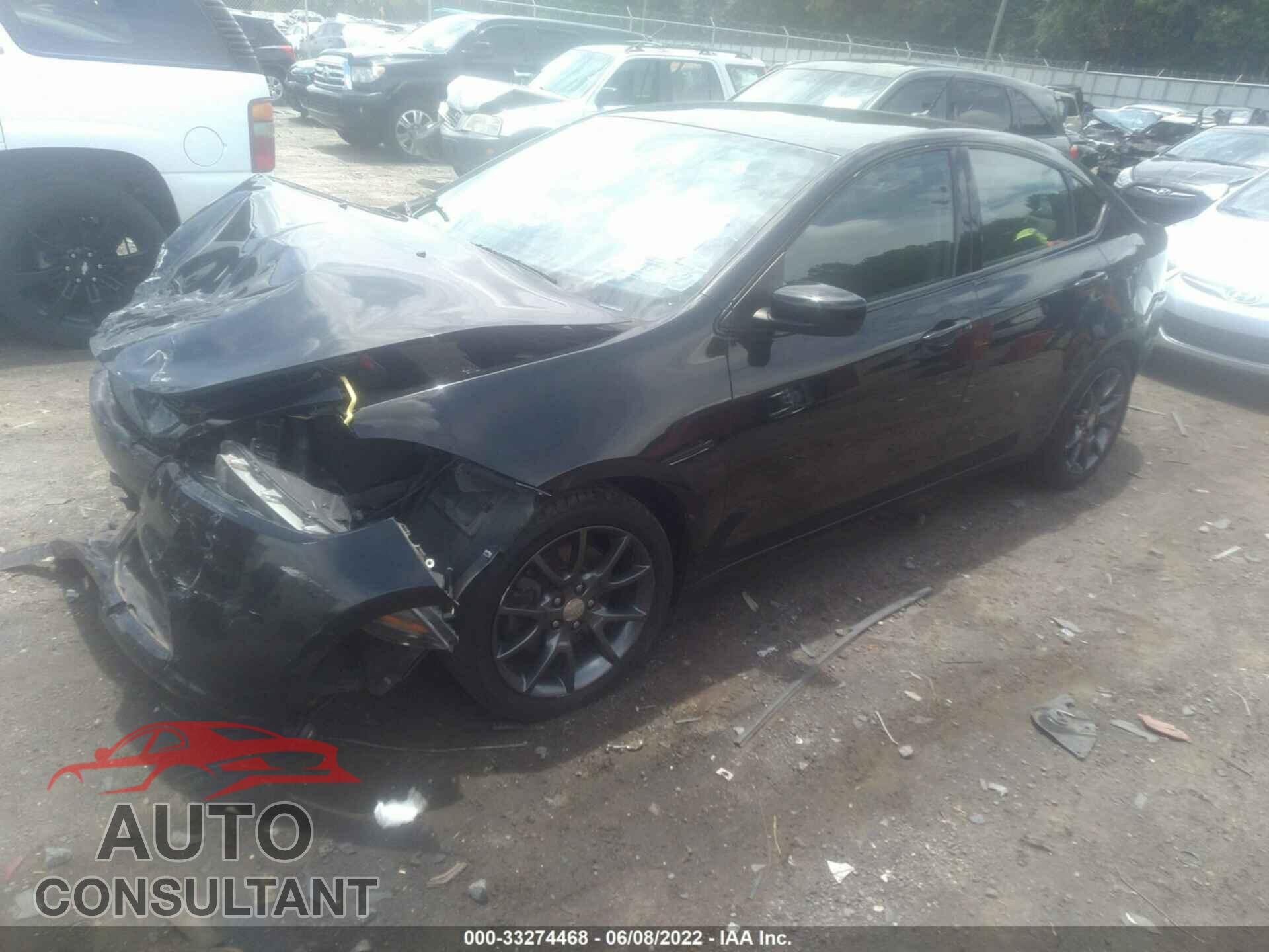 DODGE DART 2016 - 1C3CDFBBXGD565088