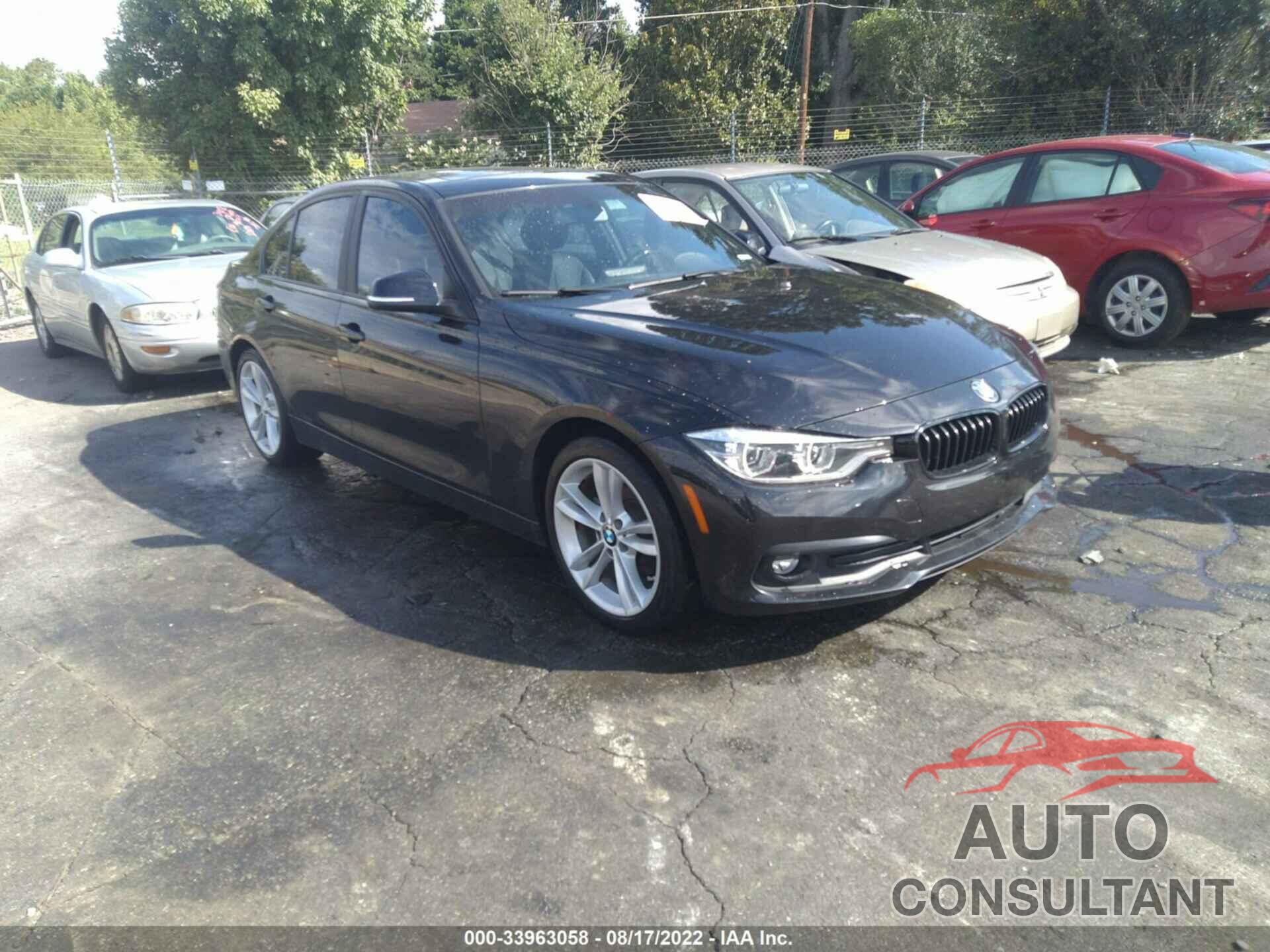 BMW 3 SERIES 2016 - WBA8E1G59GNT37255