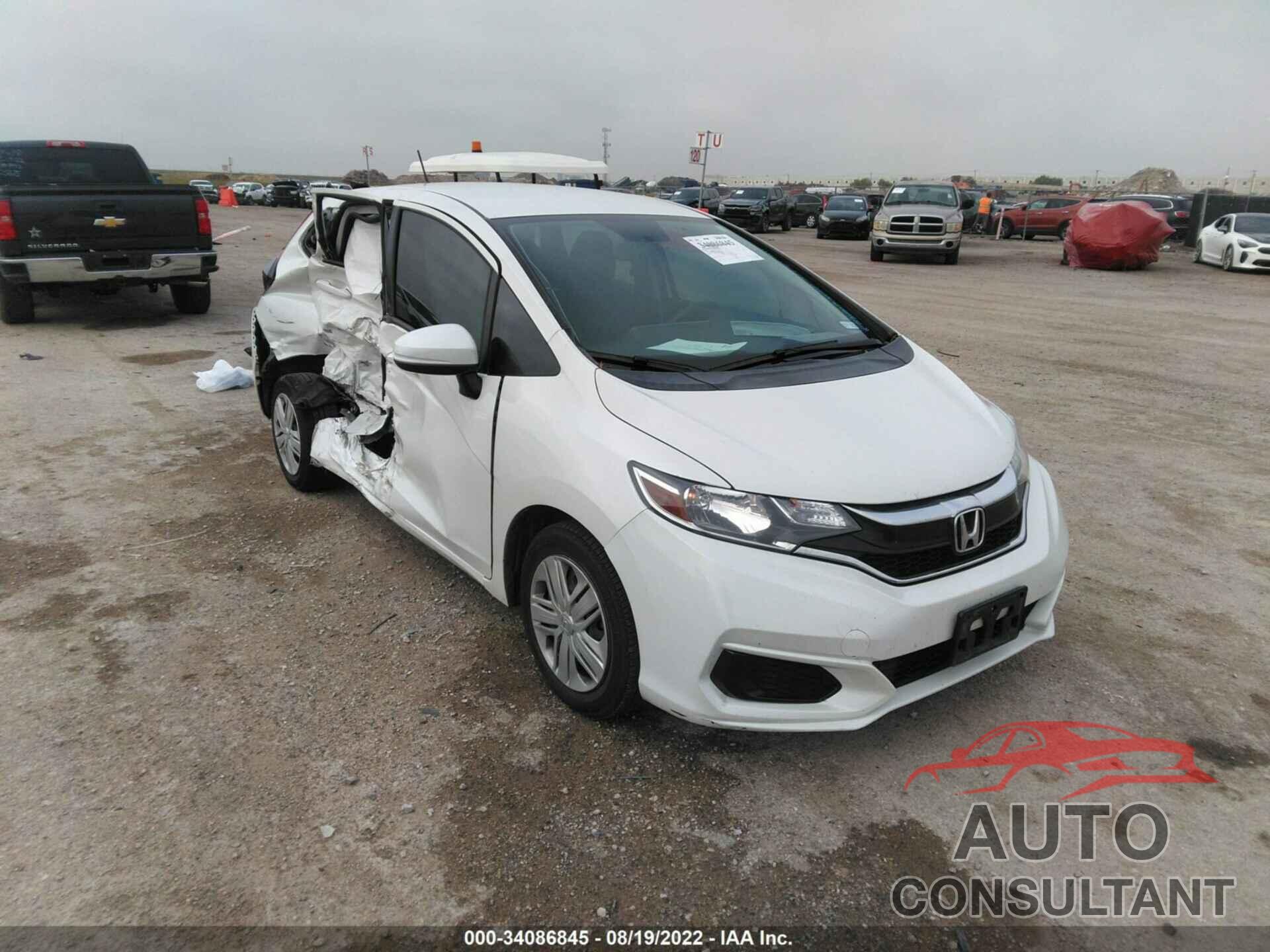 HONDA FIT 2019 - 3HGGK5H48KM710486