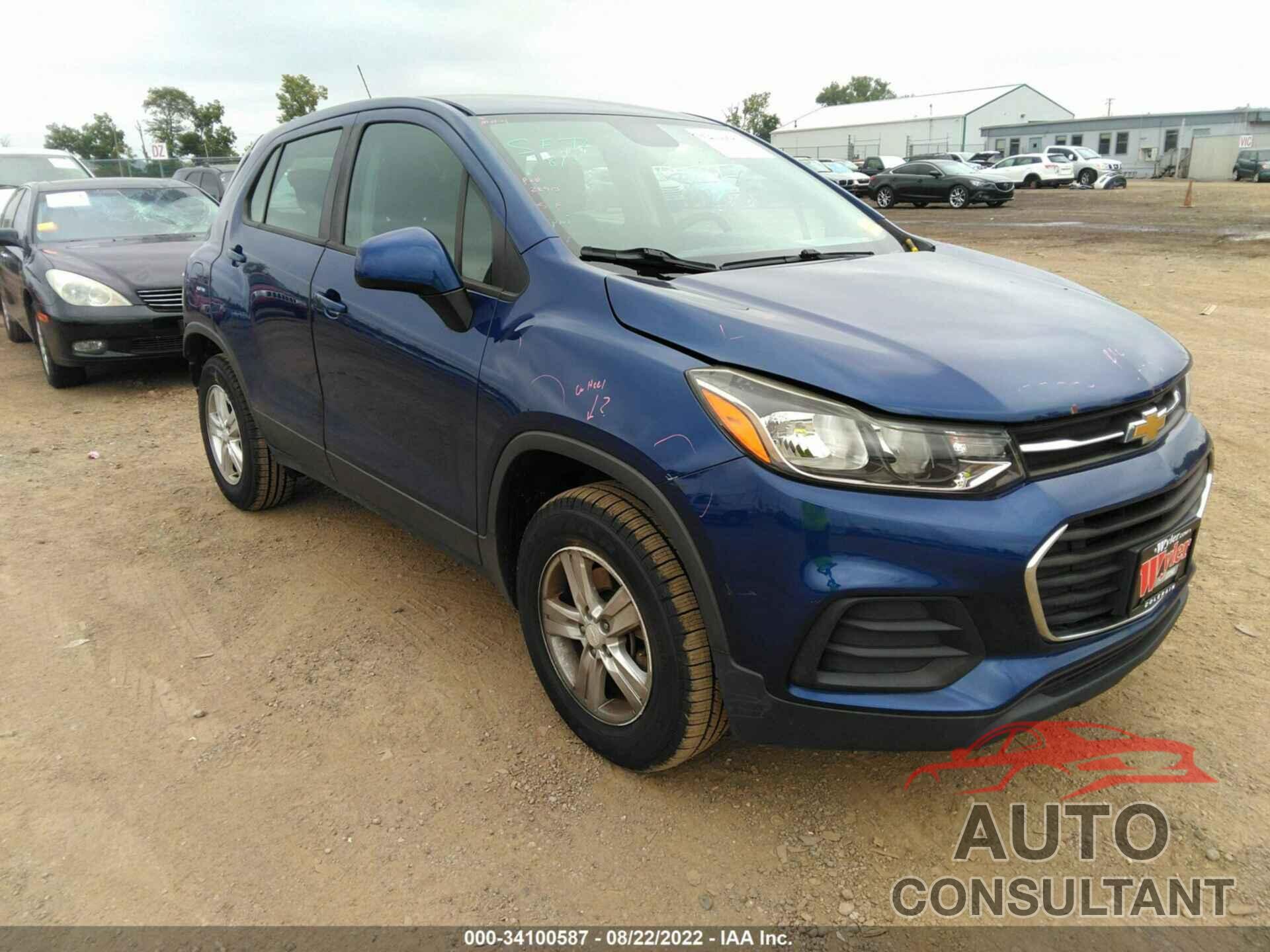 CHEVROLET TRAX 2017 - 3GNCJNSB1HL168953