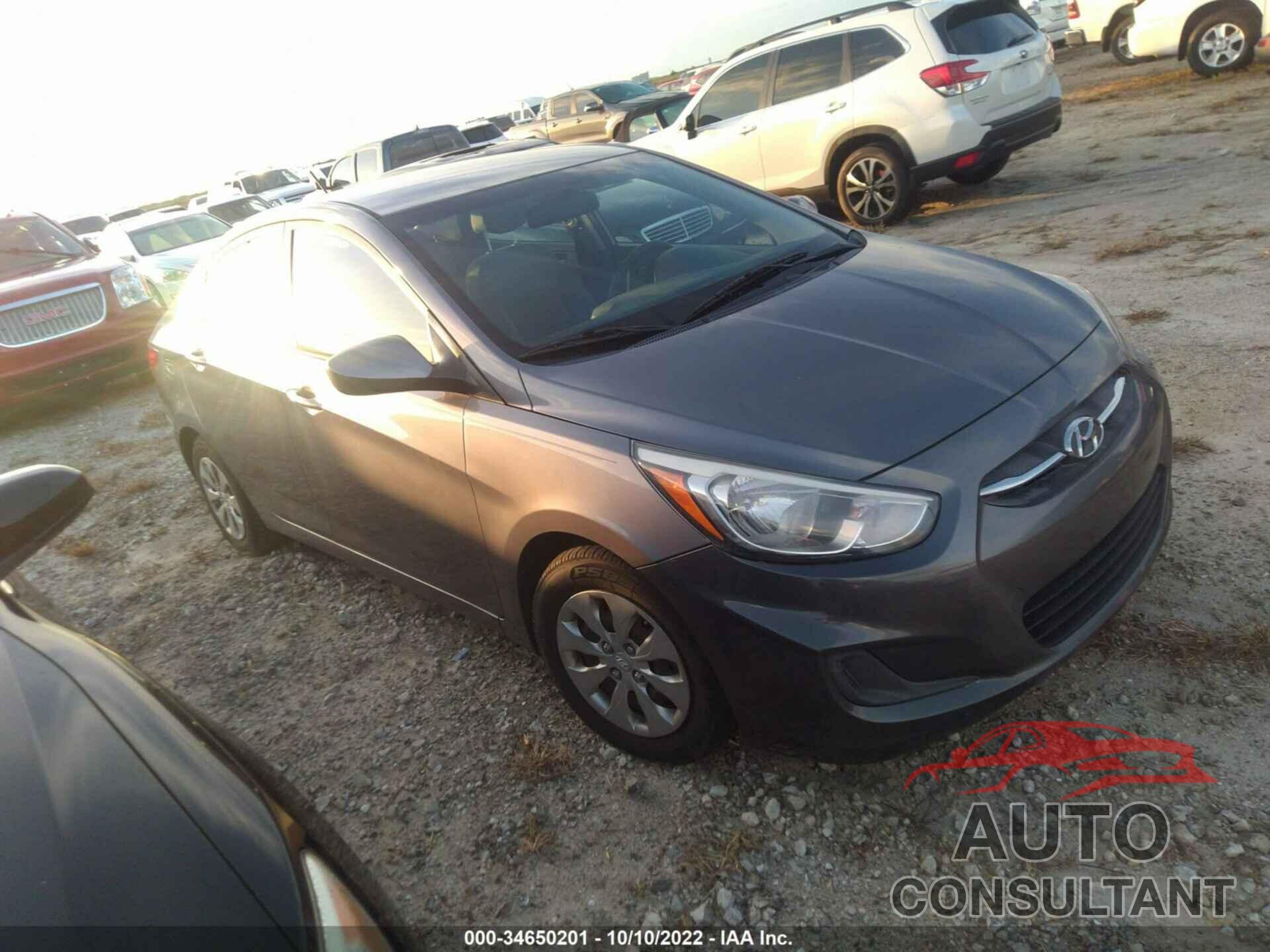 HYUNDAI ACCENT 2016 - KMHCT4AE8GU063190