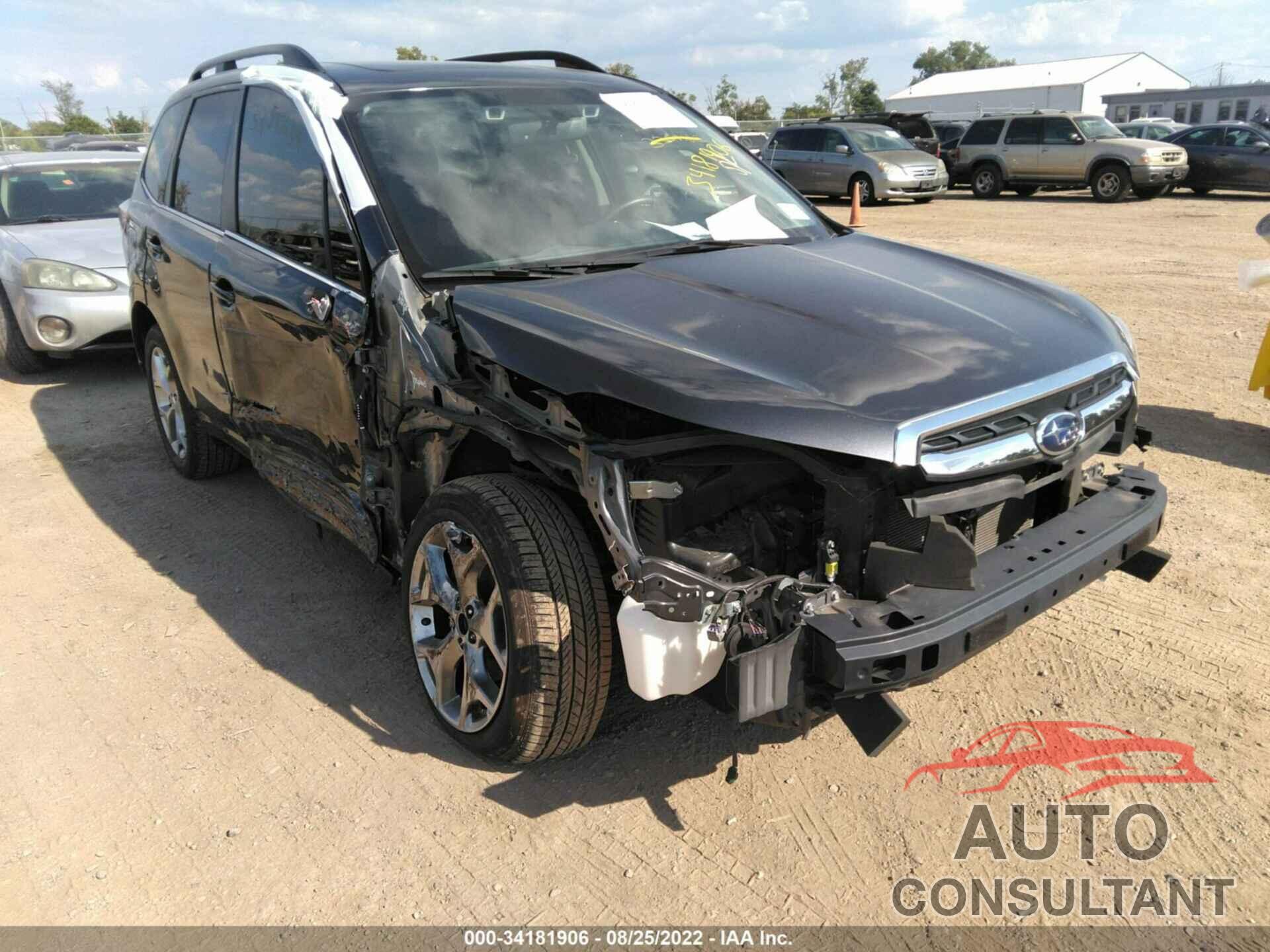 SUBARU FORESTER 2018 - JF2SJAWC2JH543187